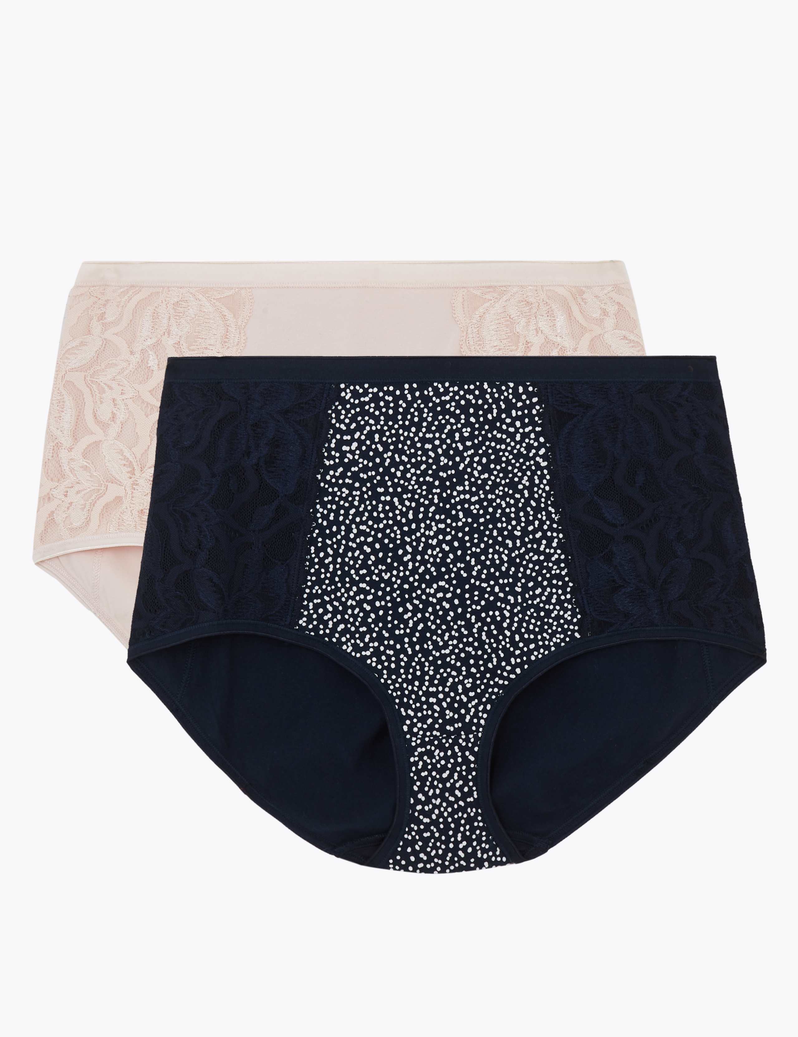 2pk Firm Control Wild Blooms Full Briefs 2 of 4
