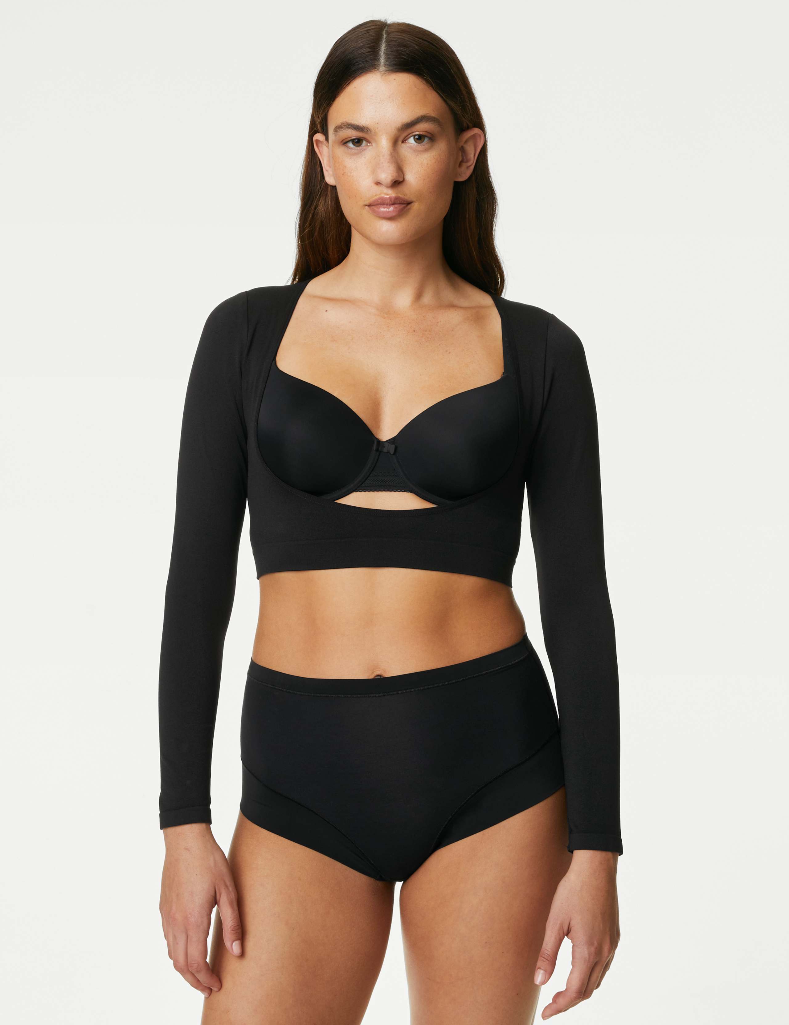 Seamless Smoothing Armwear Top 1 of 6