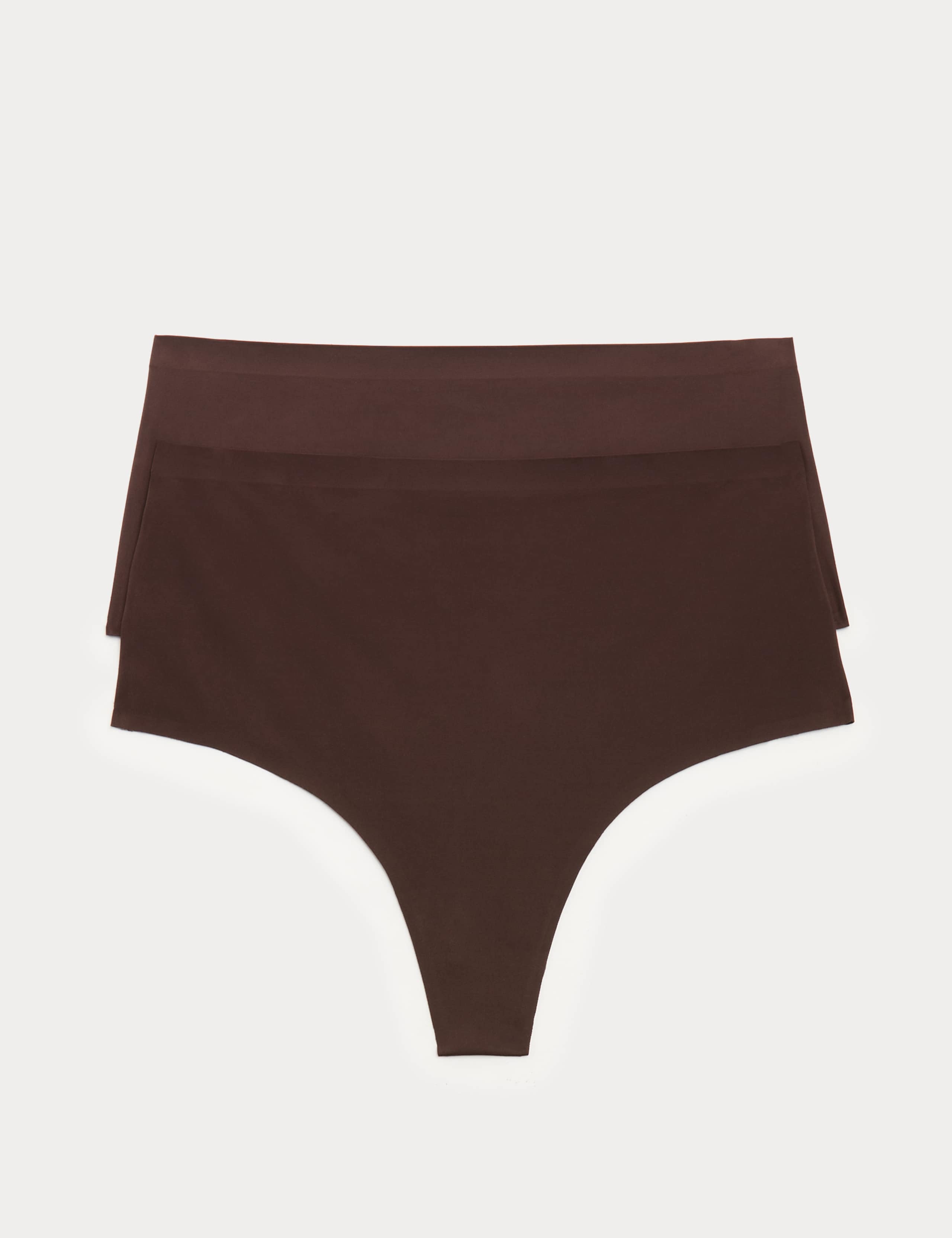 2 Pack Body Invisibles™ No VPL Shaping Thongs 1 of 6