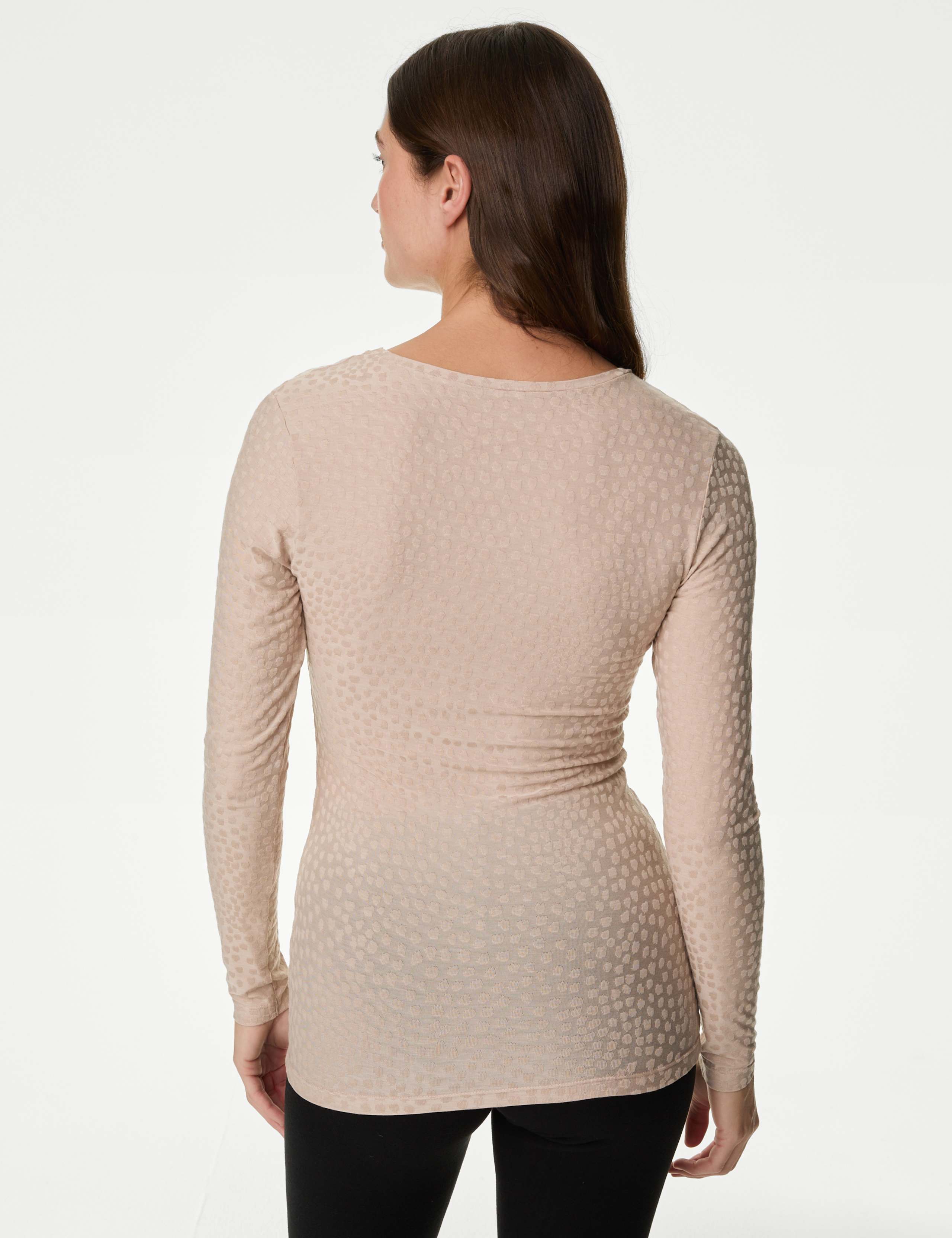 2pk Heatgen™ Thermal Jacquard Tops 4 of 6