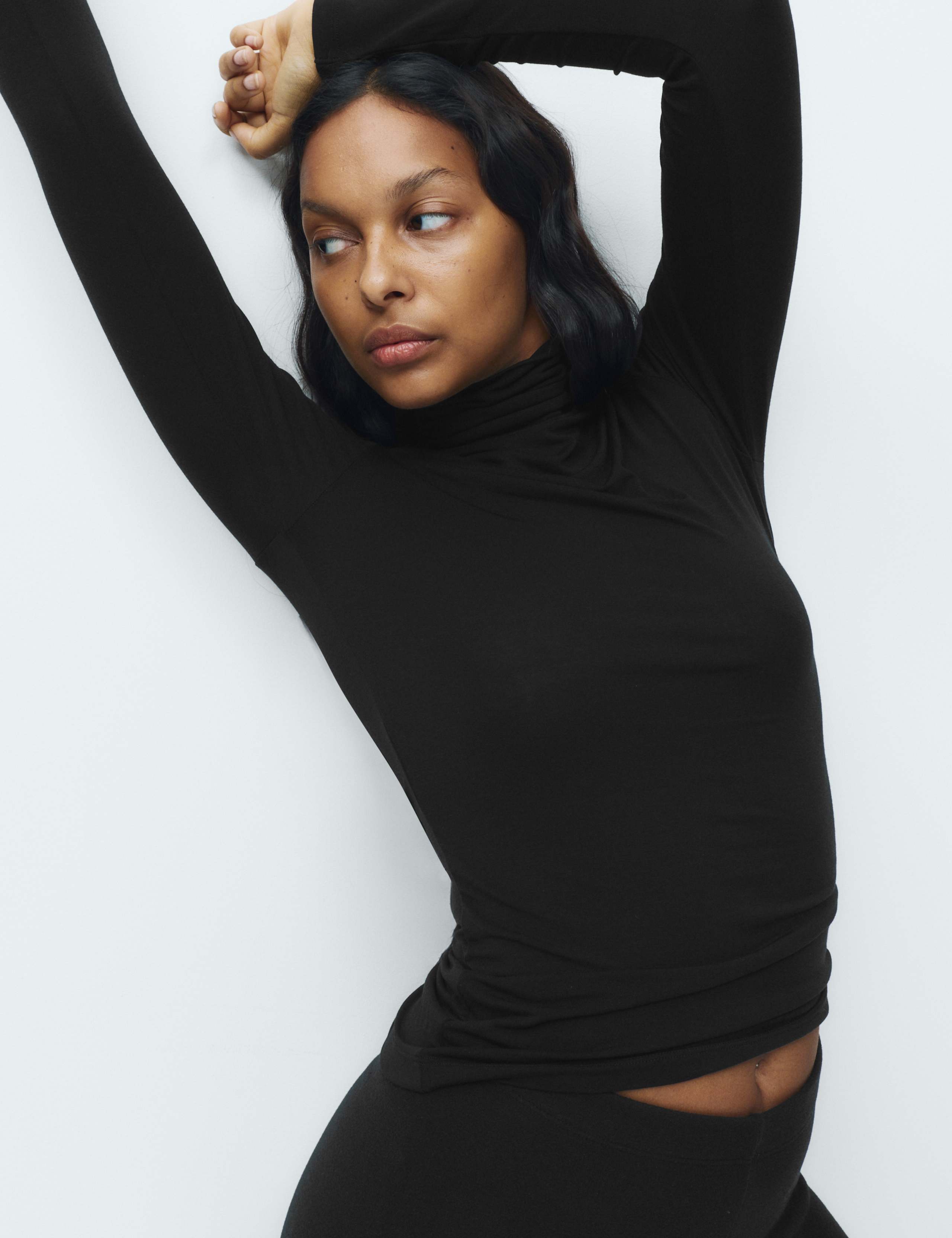 2pk Heatgen™ Thermal Polo Neck Tops 2 of 5