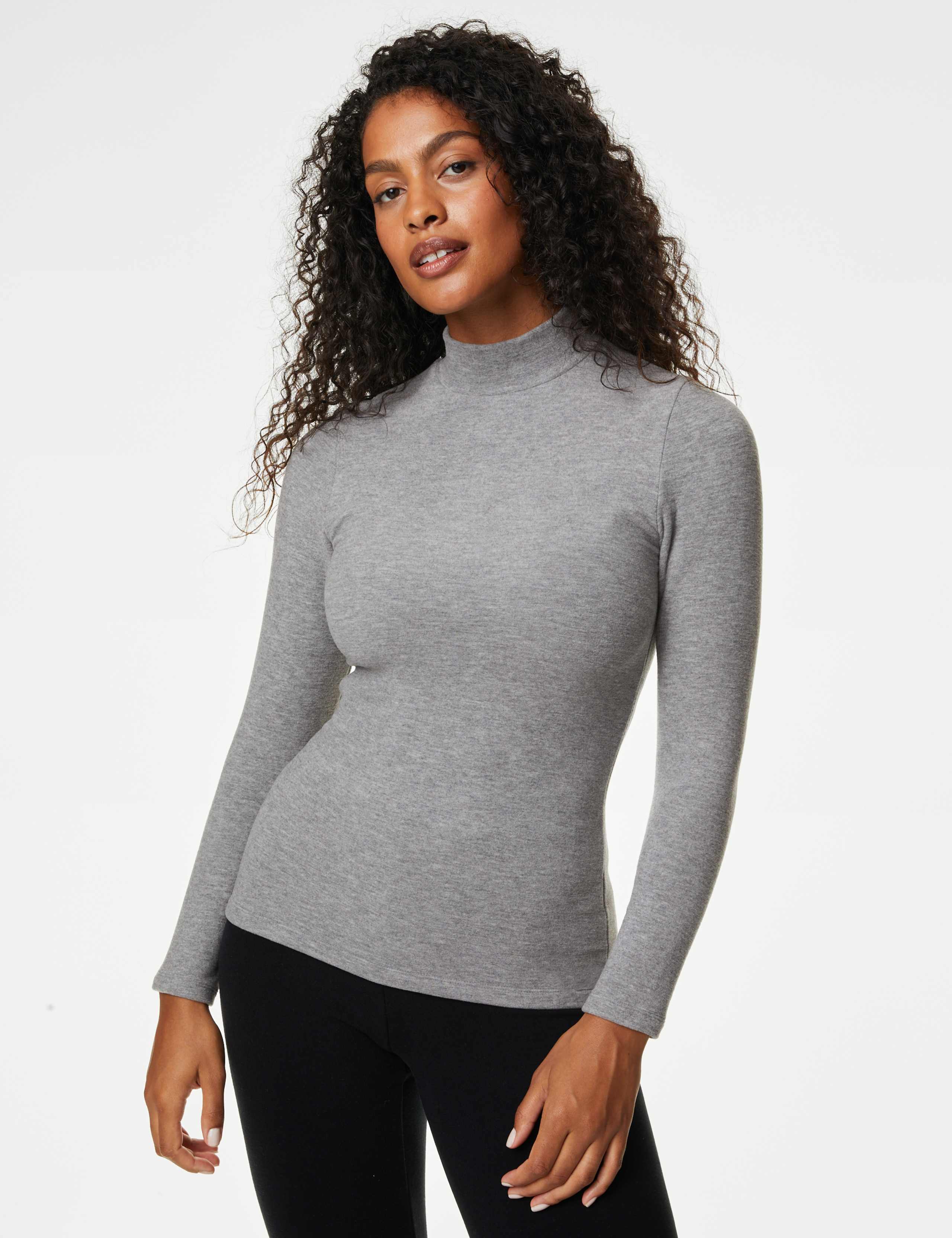 Heatgen™ Maximum Warmth Thermal Fleece Turtle Neck Top 4 of 6