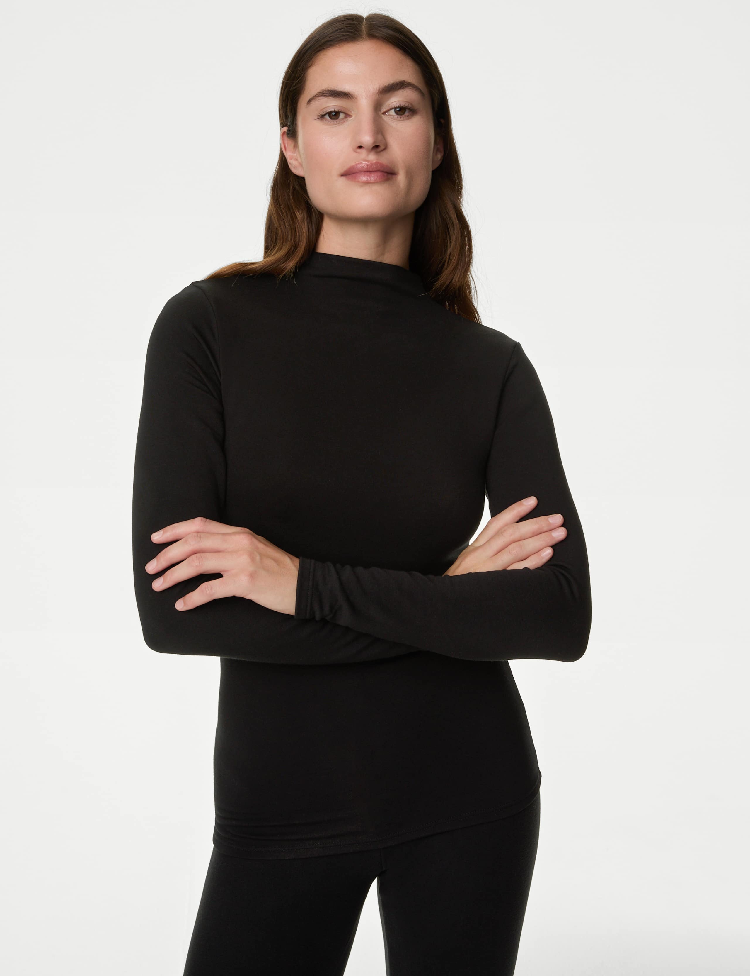 Heatgen™ Medium Thermal Mock Neck Top 3 of 5