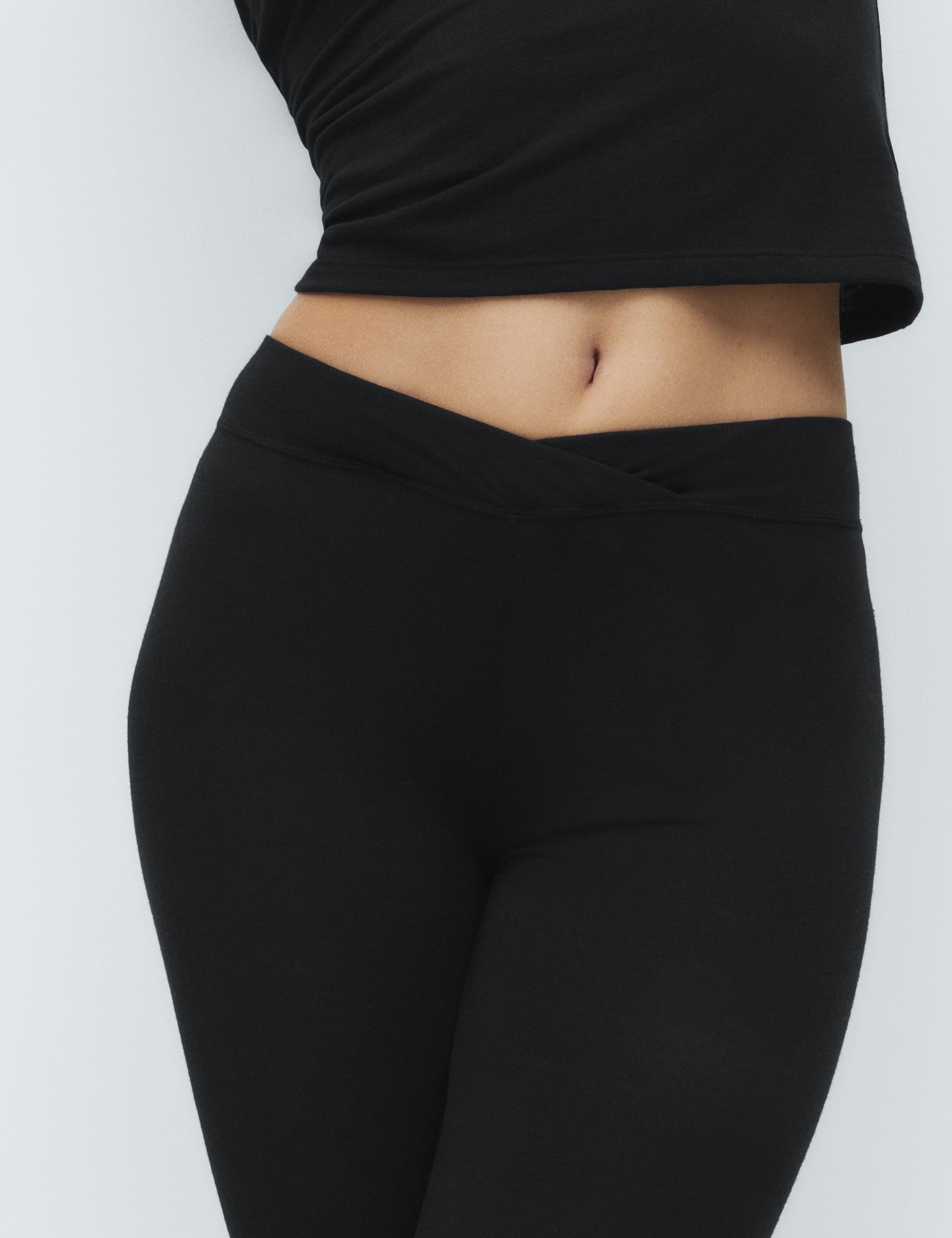 Modal Rich Thermal Leggings with Cashmere 3 of 4