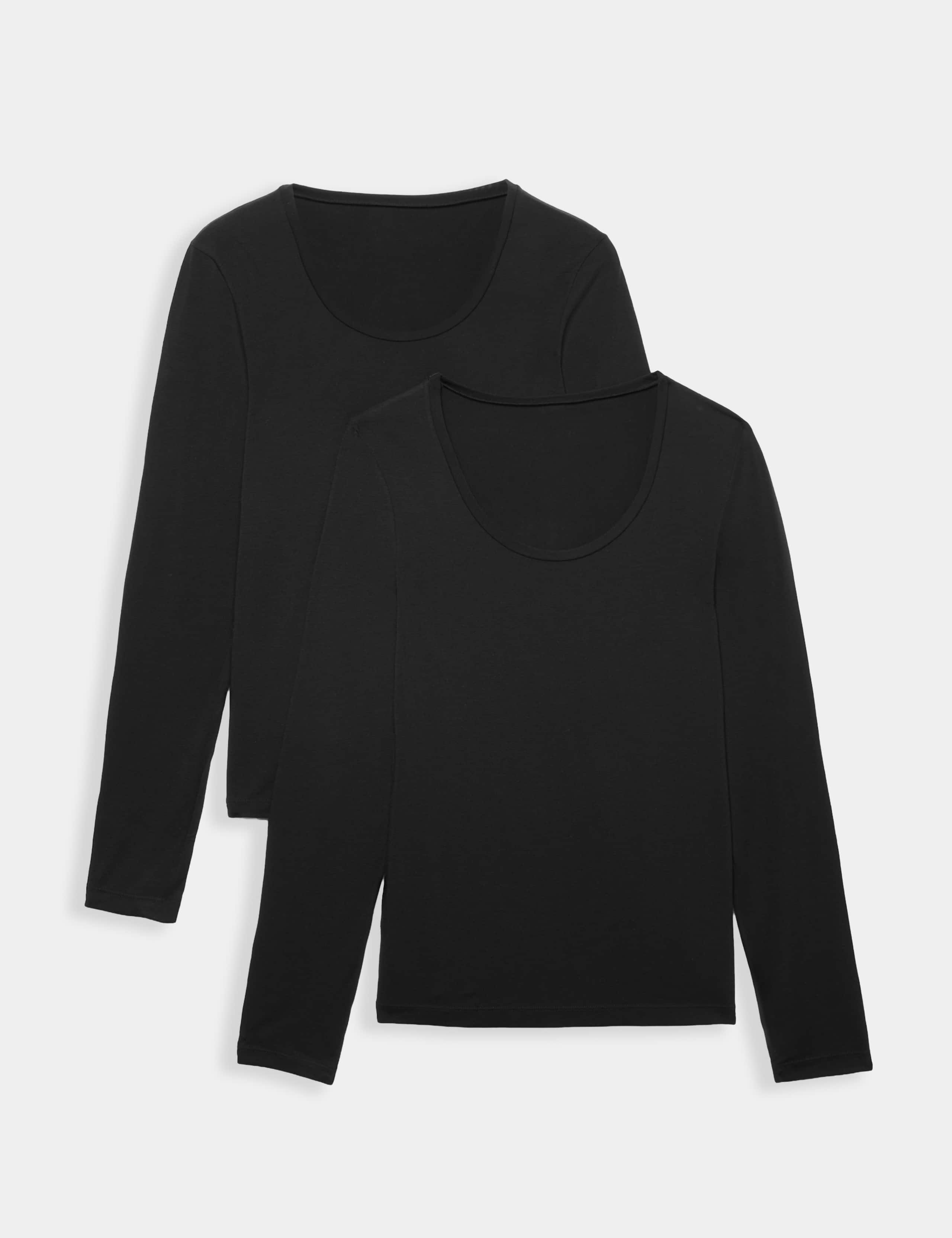 2 Pack Heatgen™ Light Thermal Long Sleeve Tops 1 of 4