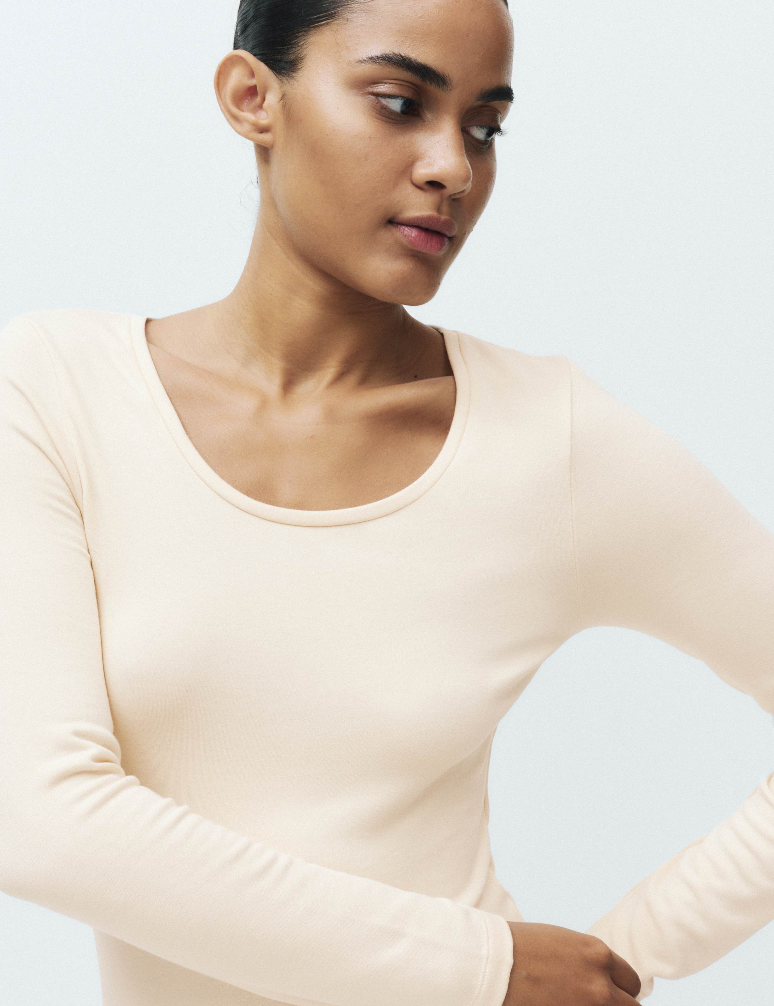Heatgen™ Medium Thermal Scoop Neck Top 5 of 5