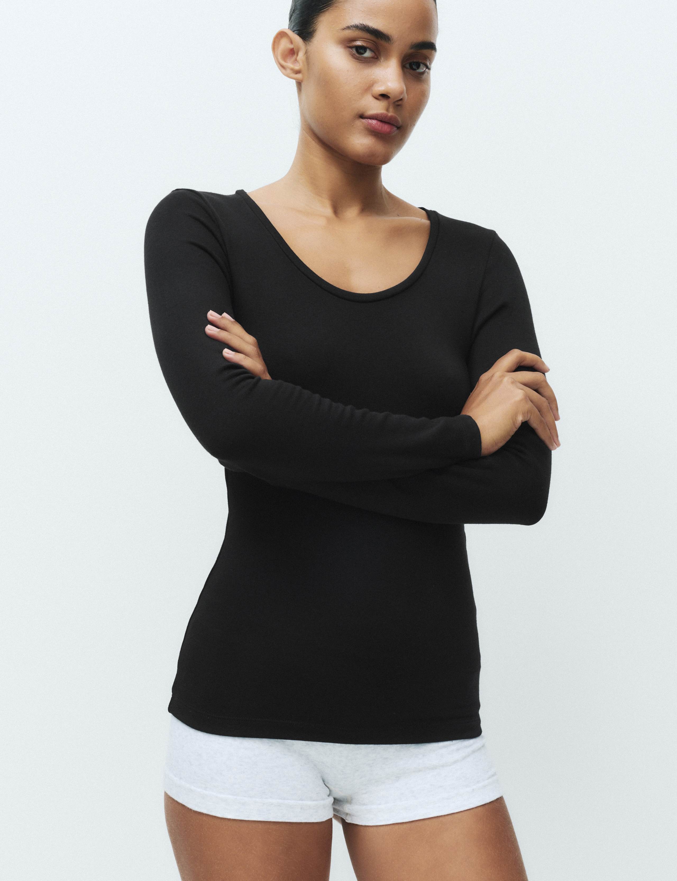 Heatgen™ Medium Thermal Scoop Neck Top 5 of 5