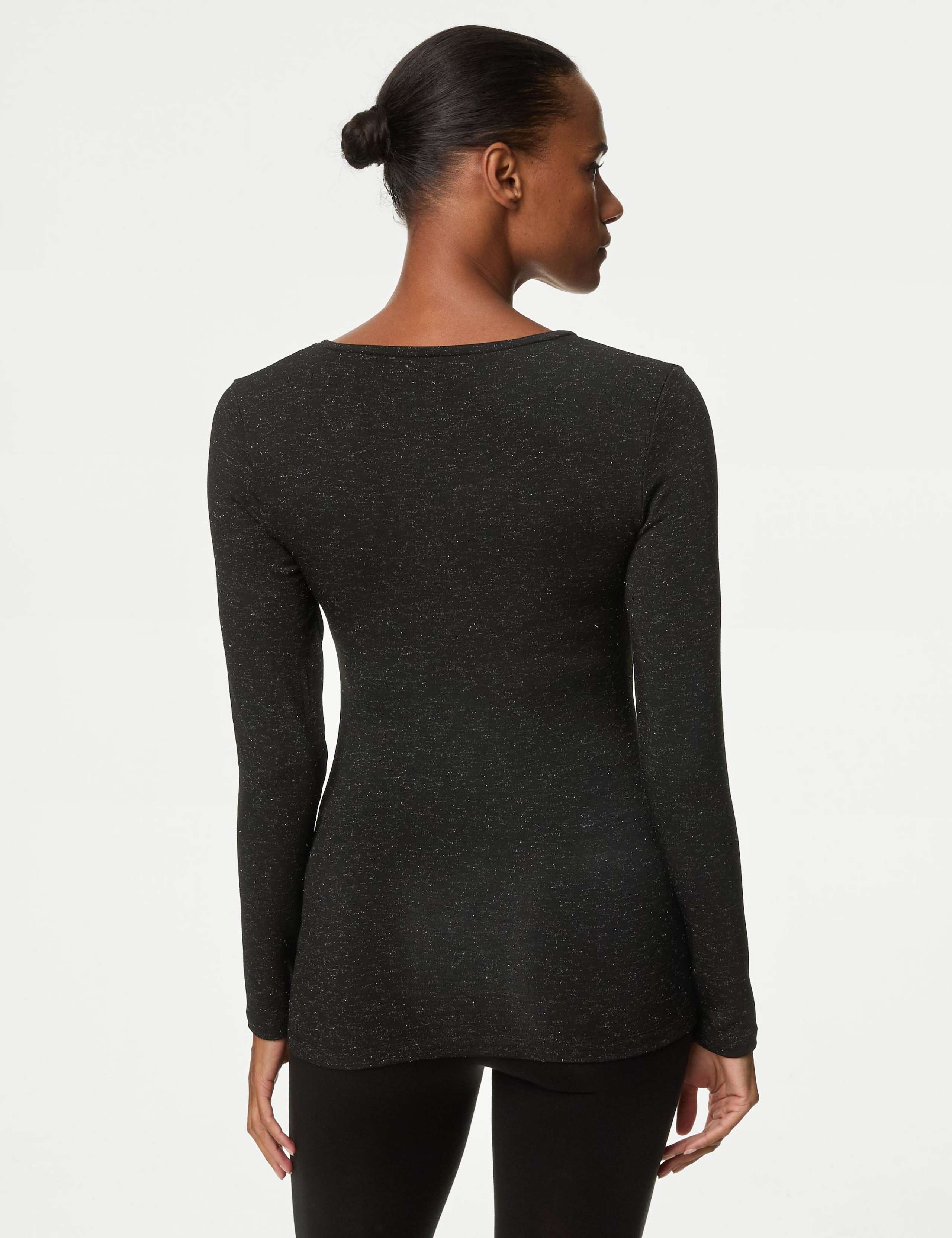 Heatgen™ Medium Thermal Long Sleeve Sparkle Top 4 of 5