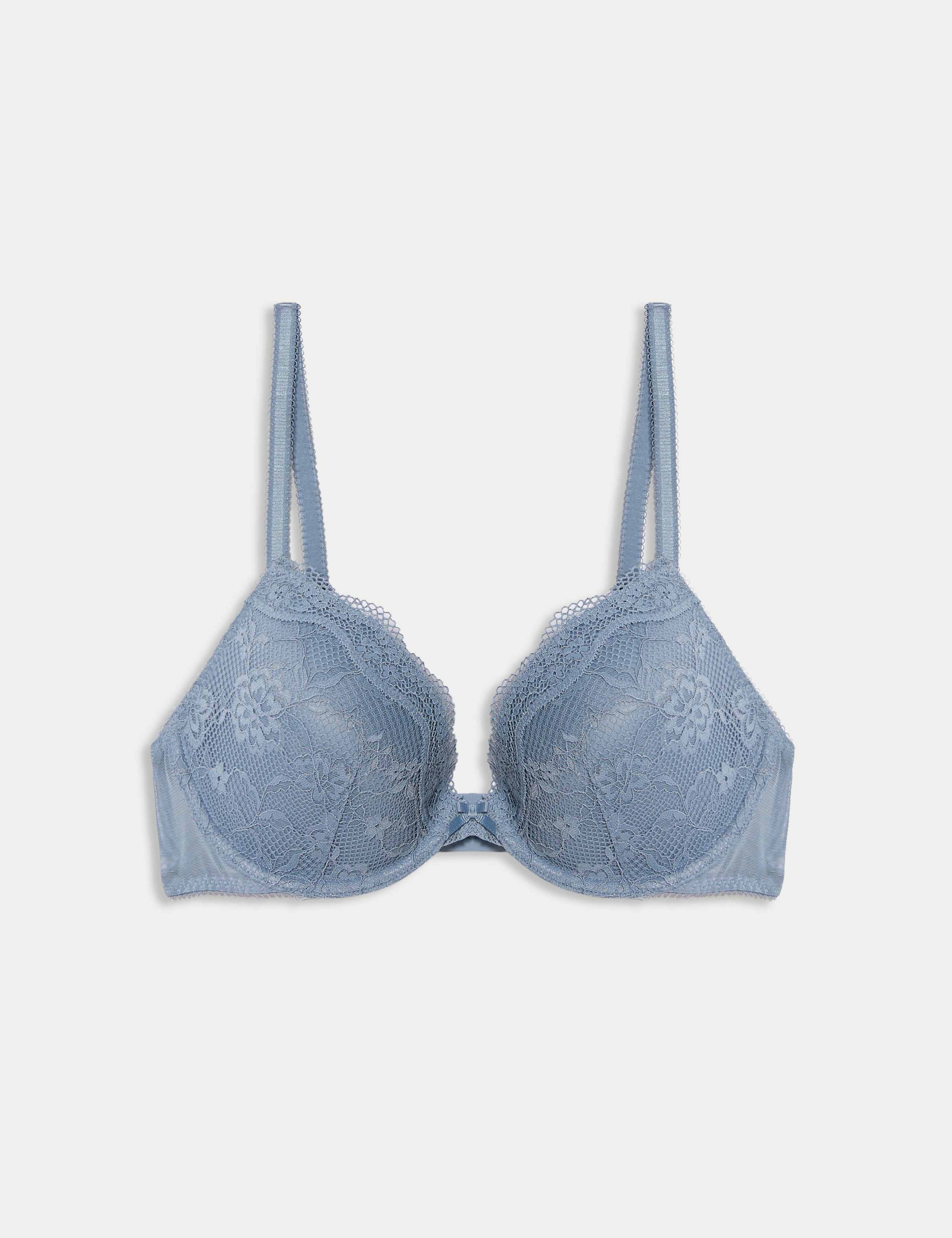 Jasmine Lace Wired Plunge Bra A-E 2 of 7