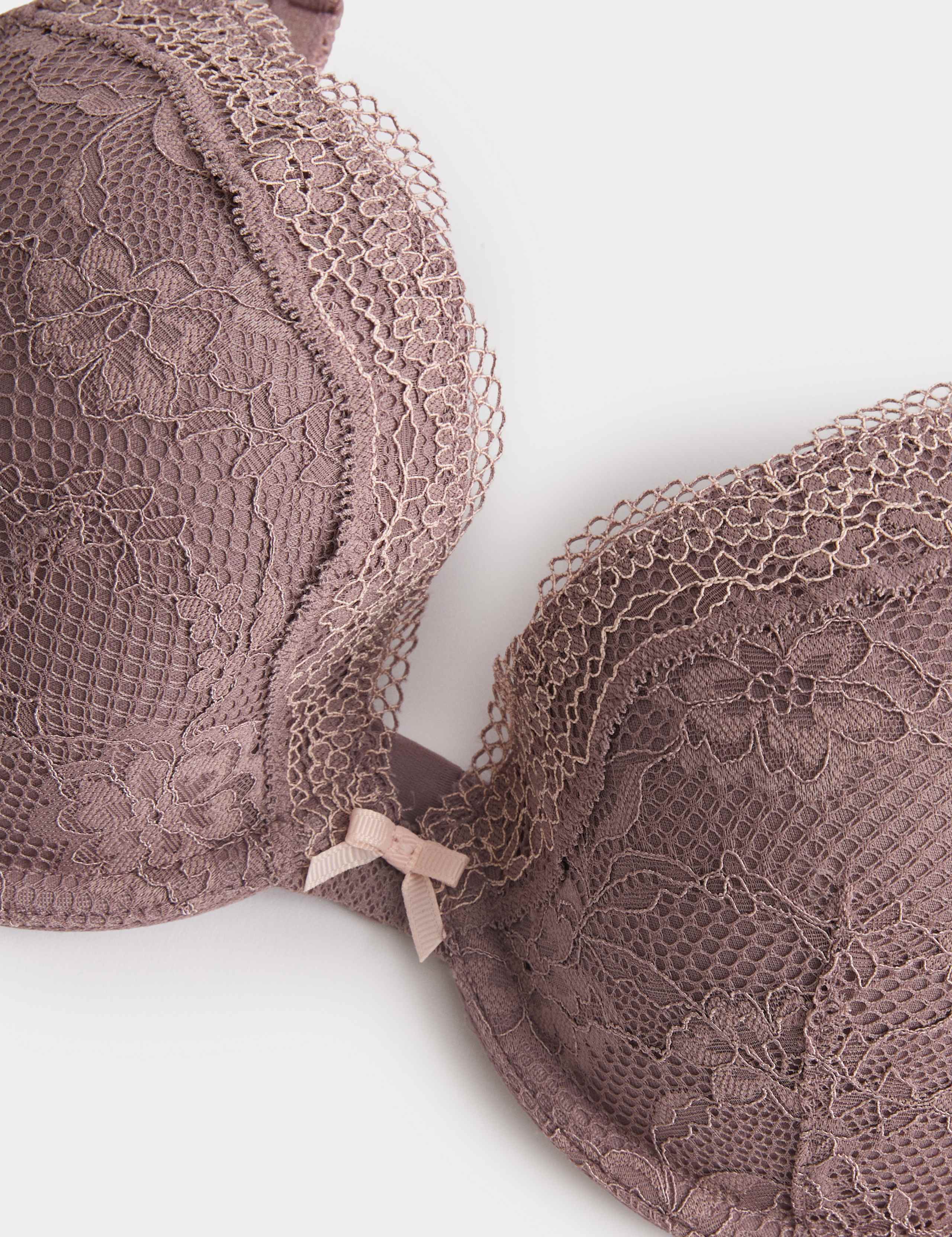 Jasmine Lace Wired Plunge Bra A-E 5 of 6