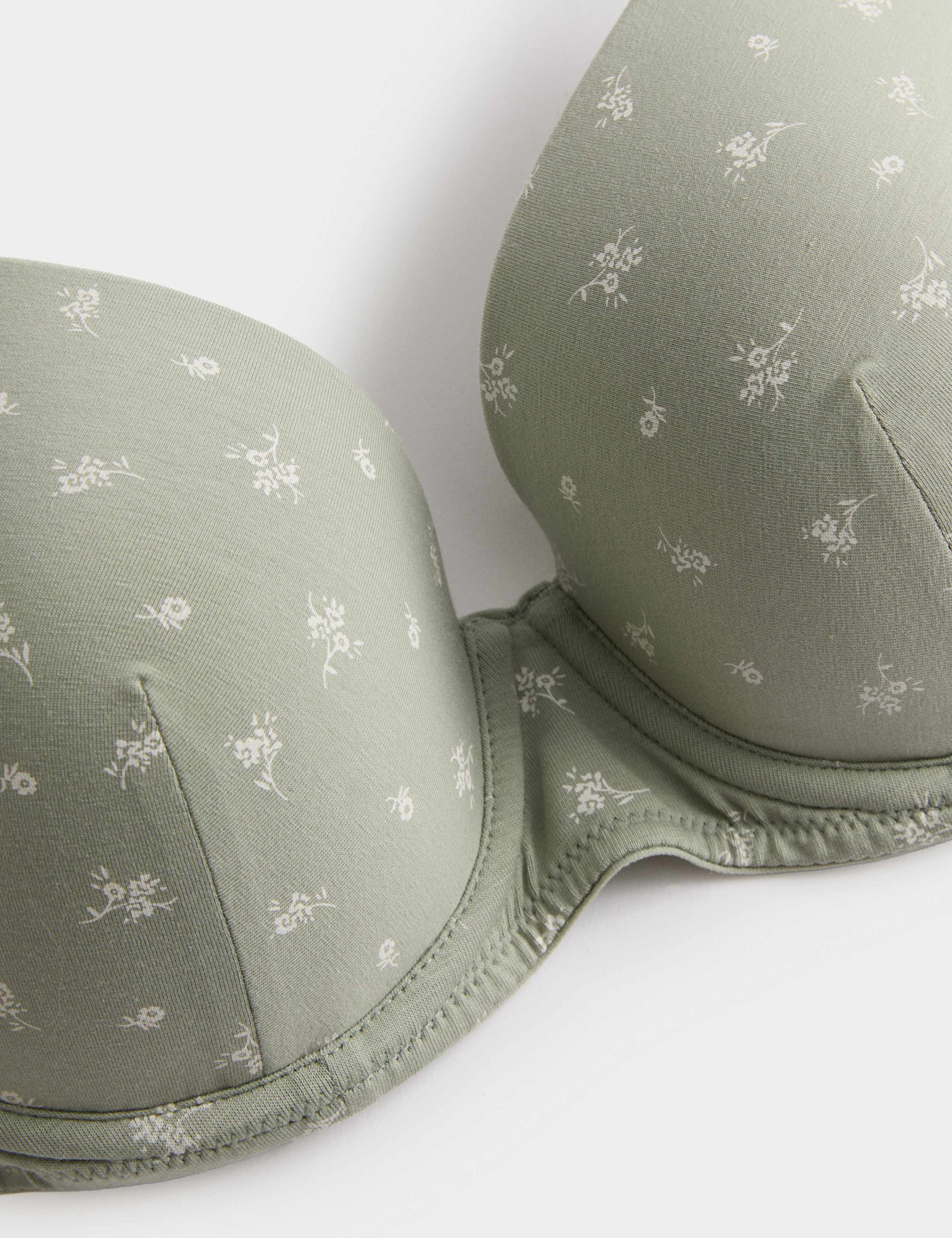 3pk Cotton Rich Wired T-Shirt Bras A-E 6 of 7