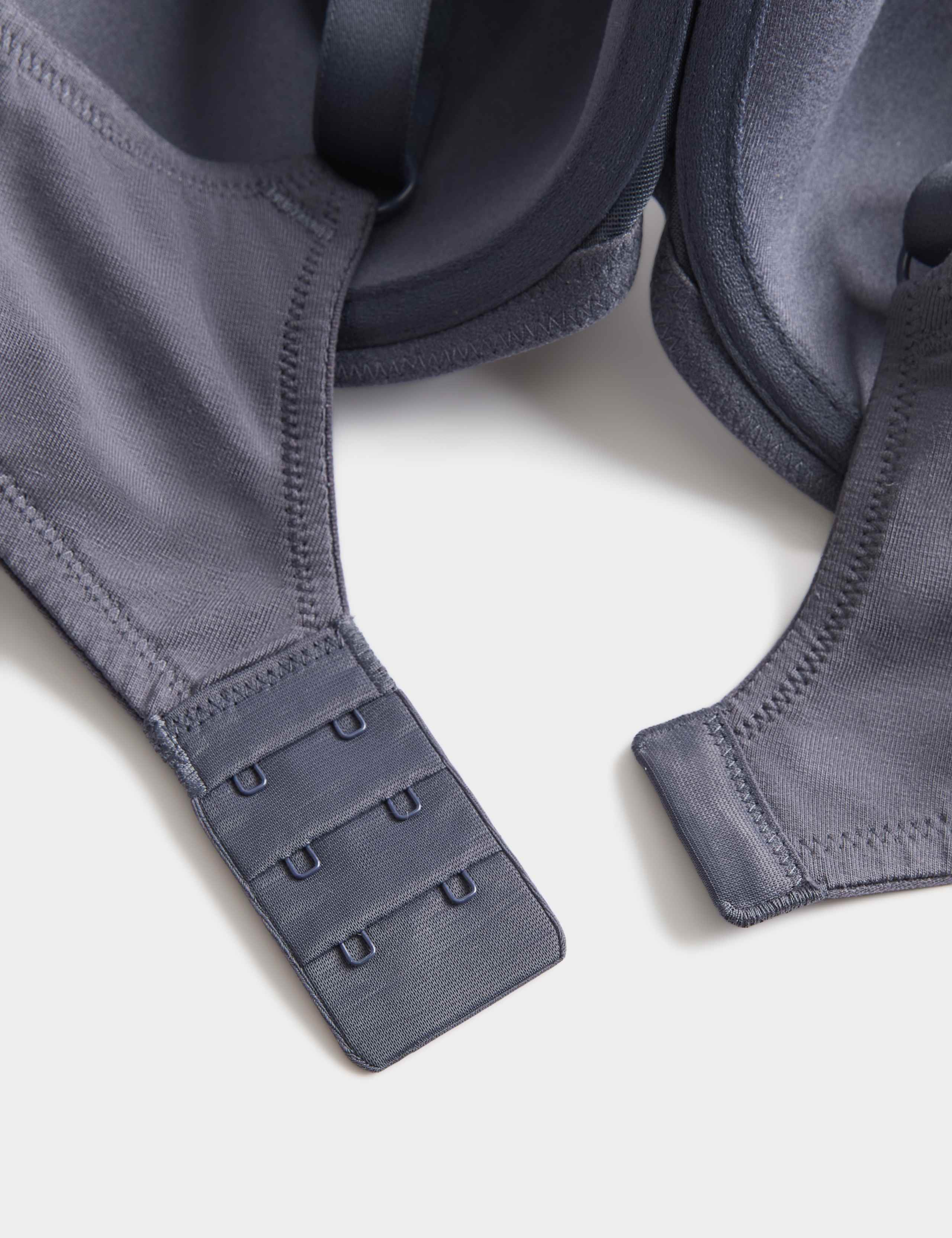 3pk Wired Full Cup T-Shirt Bras A-E 3 of 3