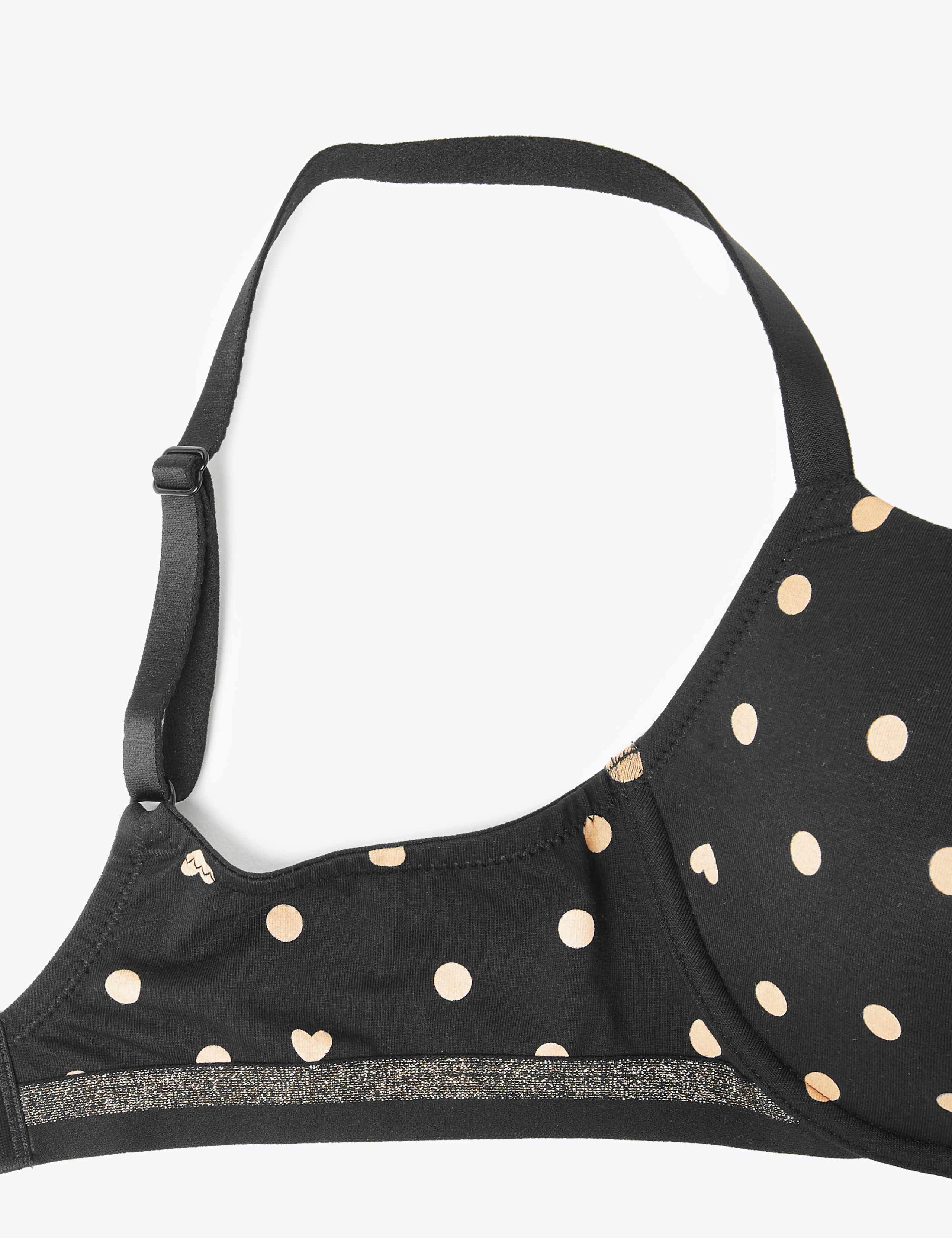 2pk Cotton Underwired Balcony Bras A-E 9 of 9