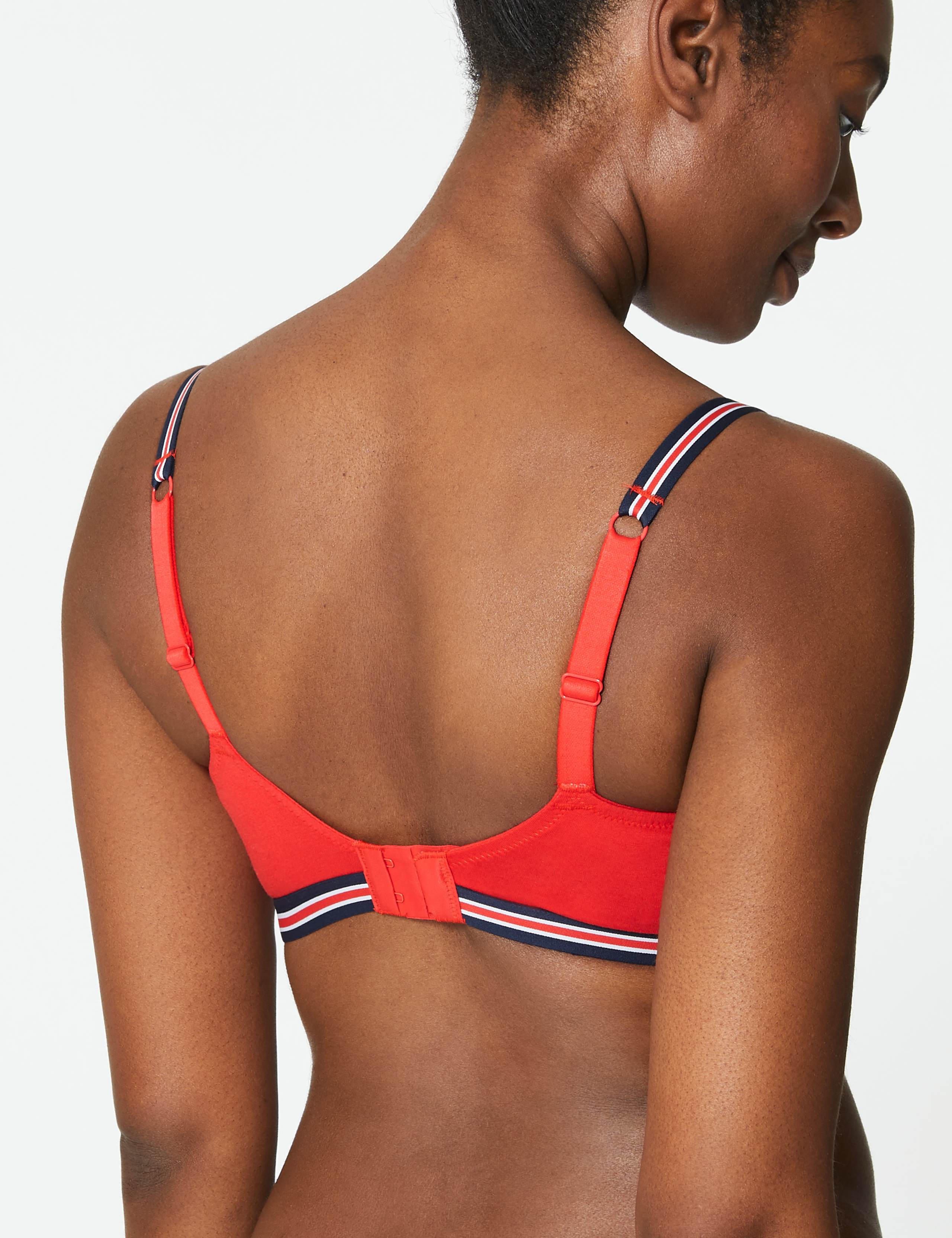 2 Pack Cotton Rich Underwired Full Cup Bra A-E 3 of 5