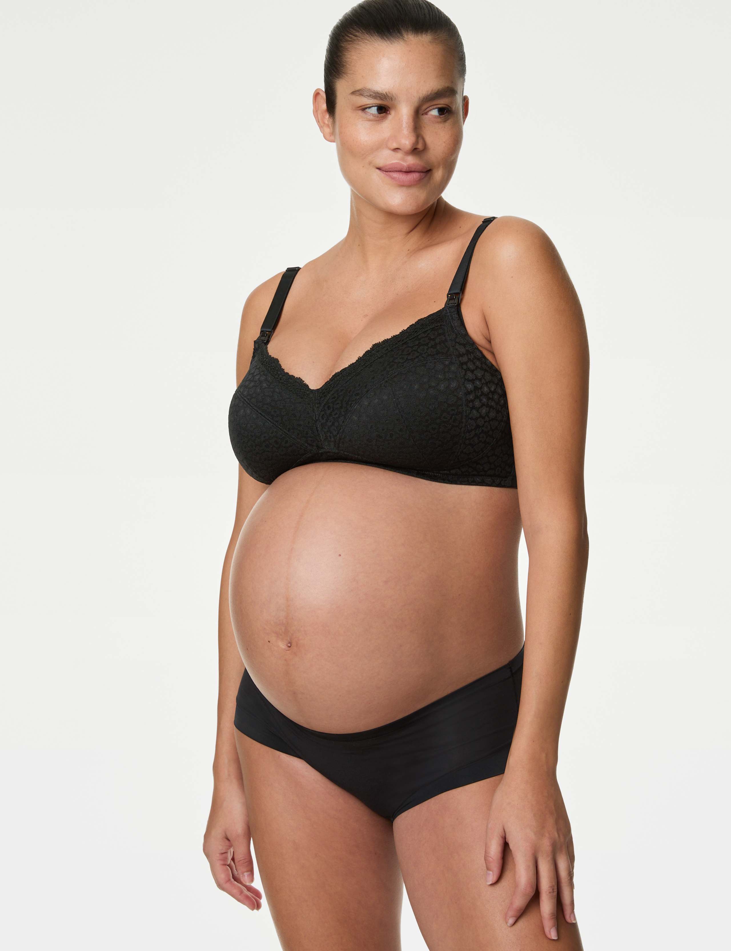 2pk Lace & Mesh Nursing Bras B-H 2 of 7