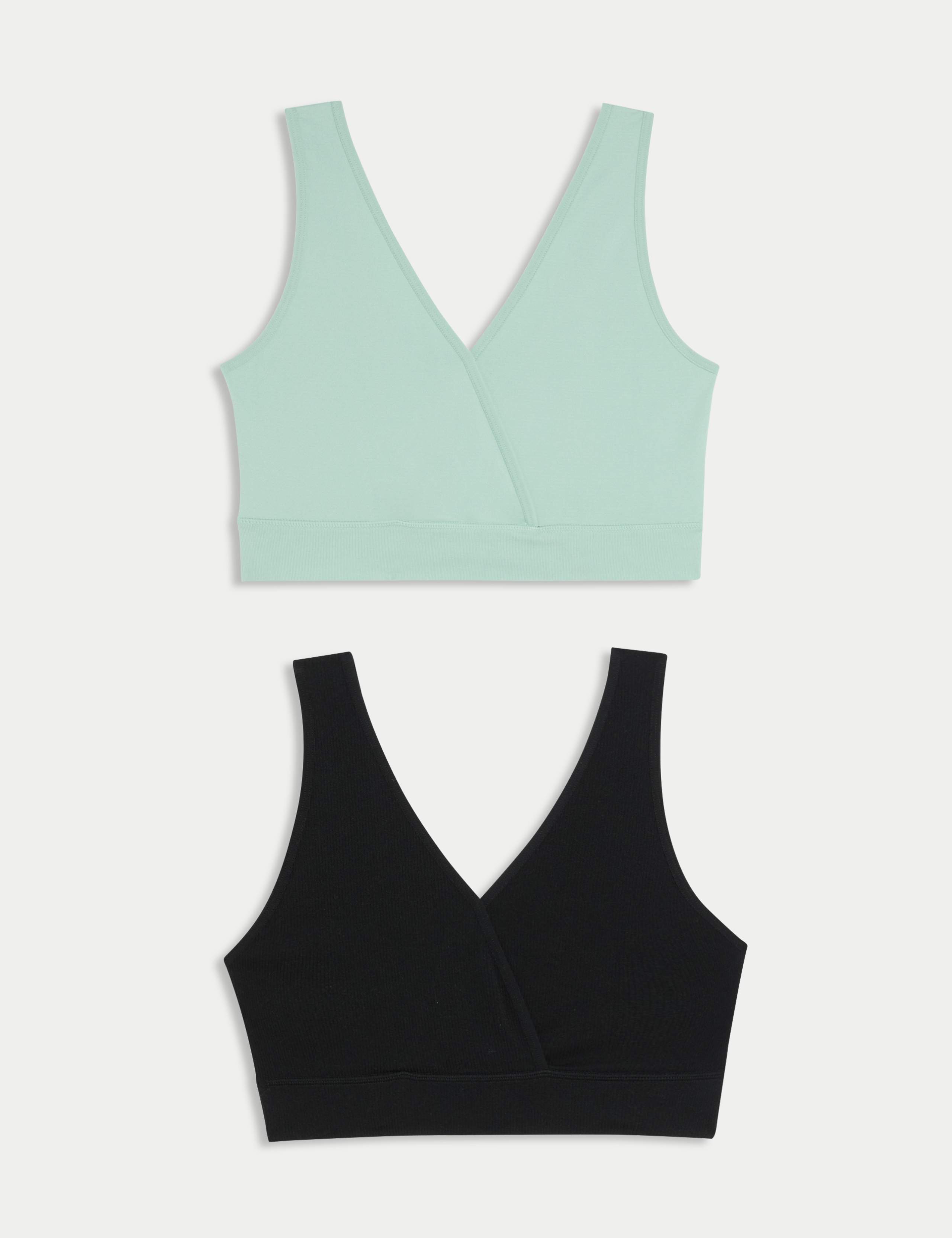 2pk Lounge Nursing Maternity Bras 1 of 7