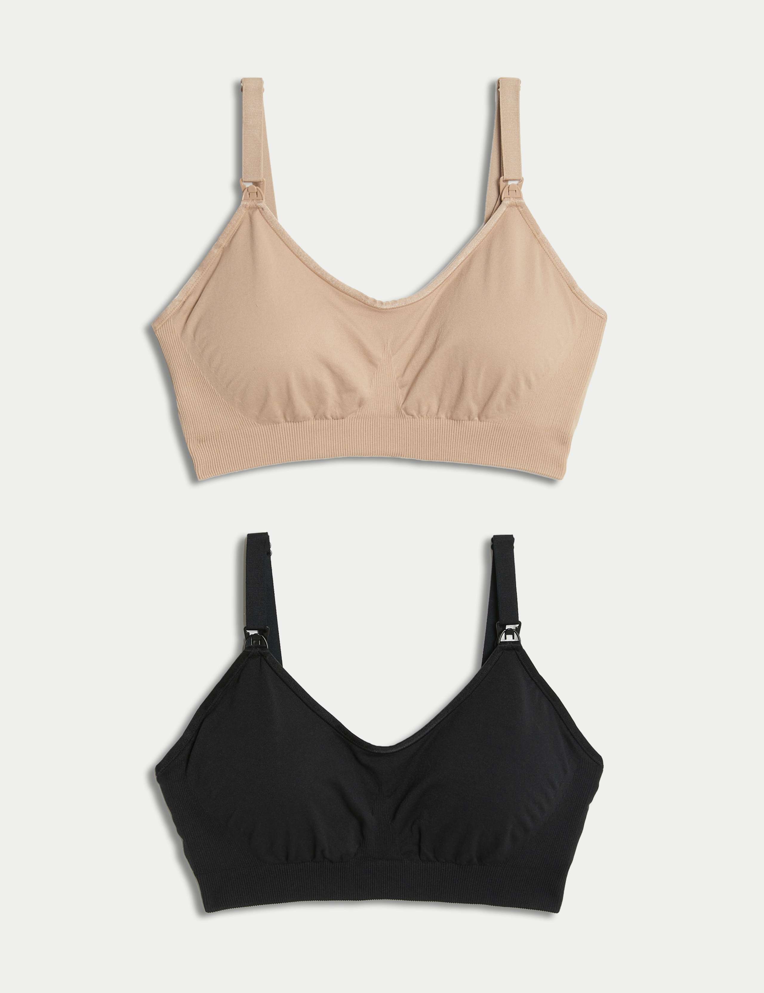 2pk Seamless Full Cup Nursing Bras 1 of 8