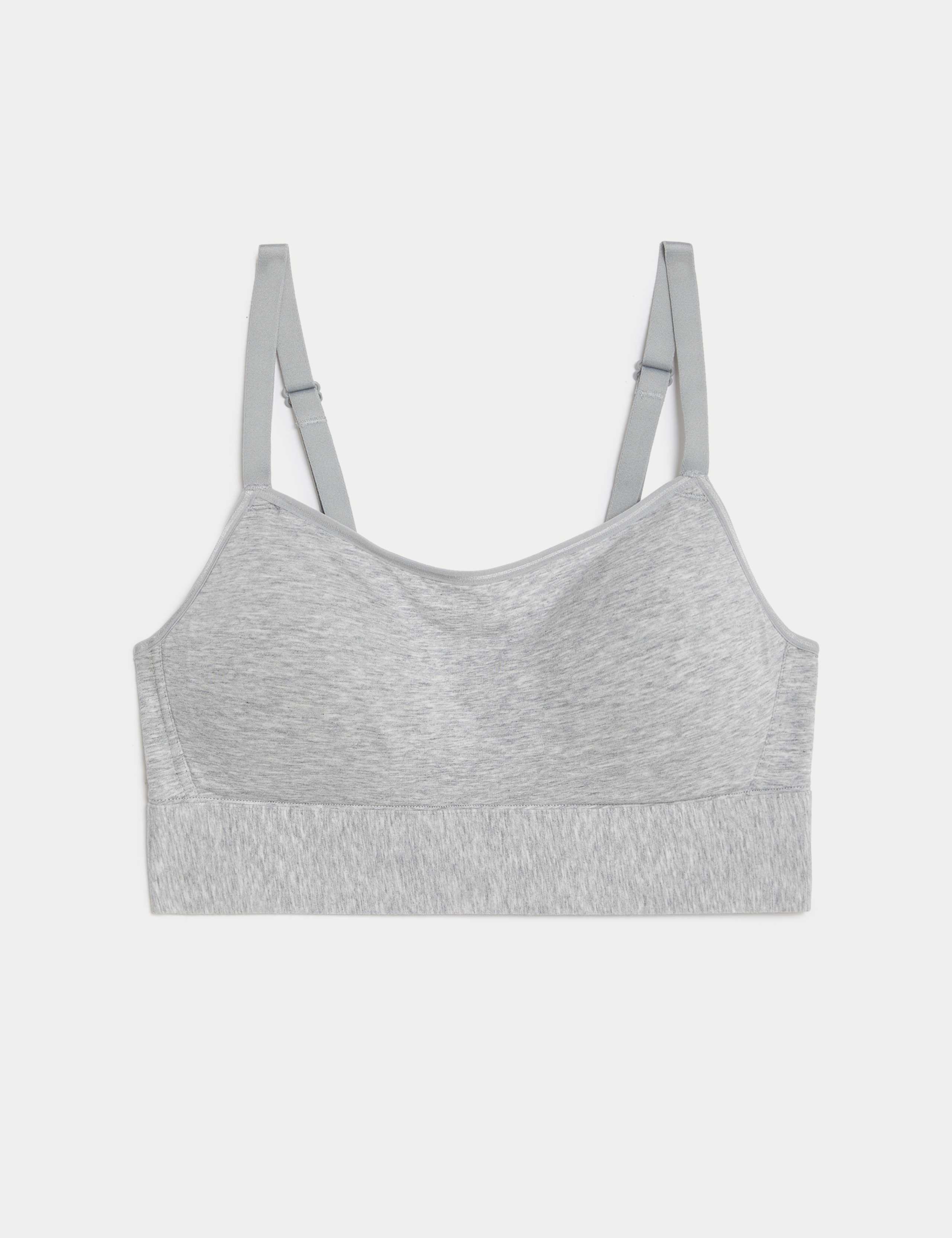 Cotton Non-Wired Post Surgery Cami Bra A-H 1 of 3