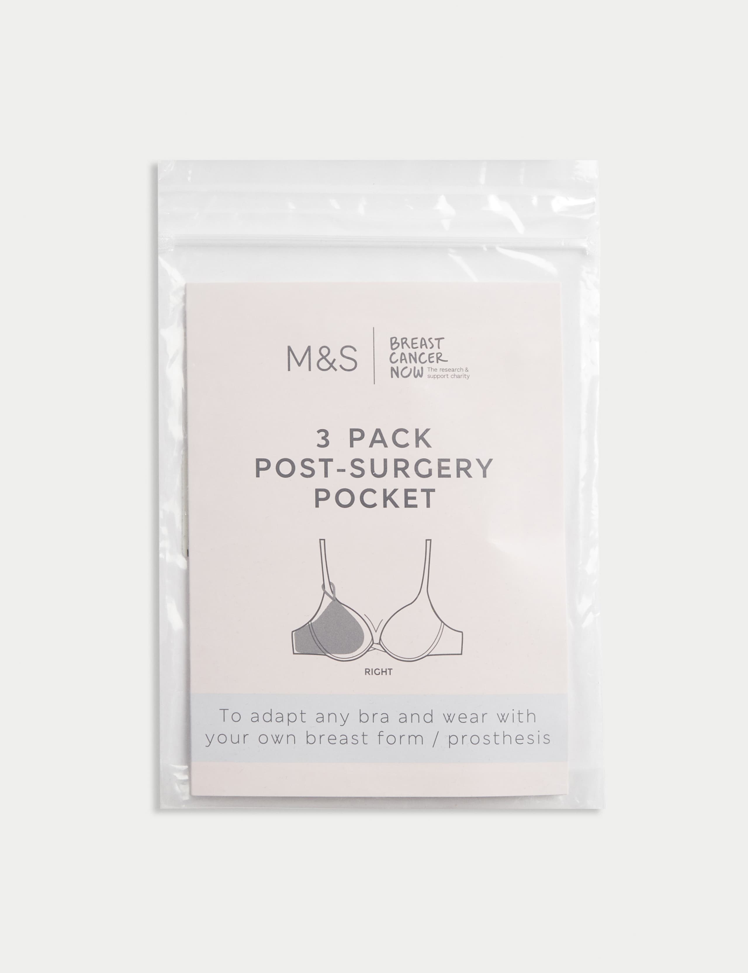 3pk Post Surgery Pockets (Right) 4 of 6