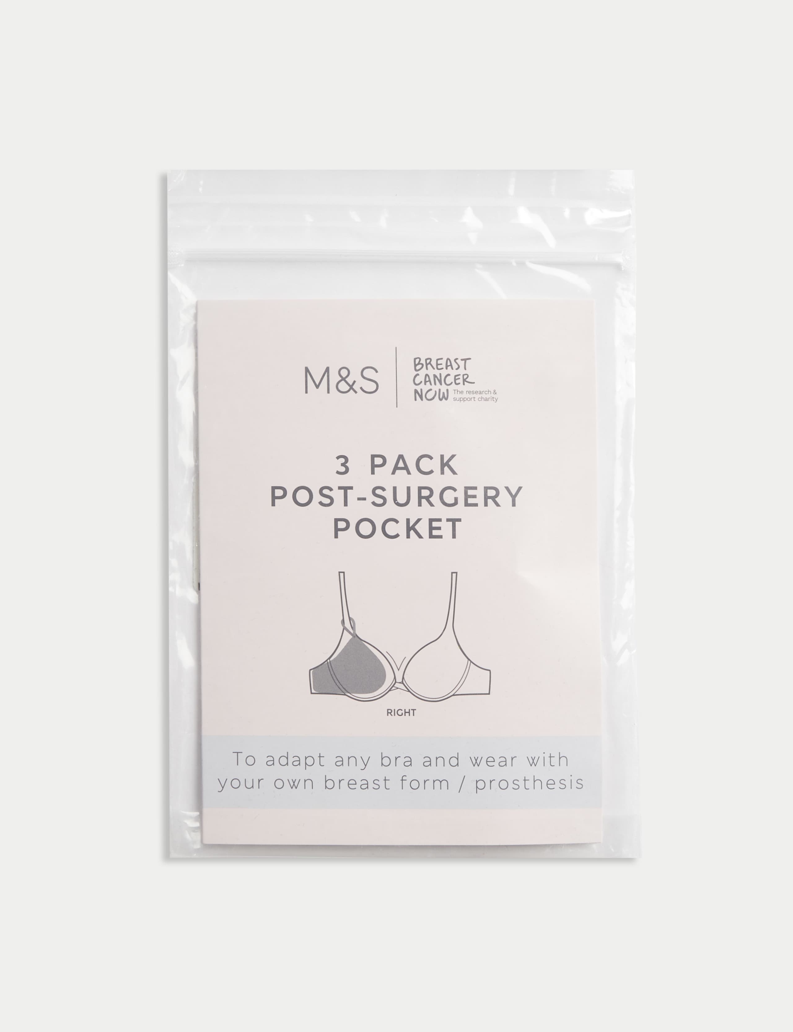 3pk Post Surgery Pockets (Right) 2 of 3