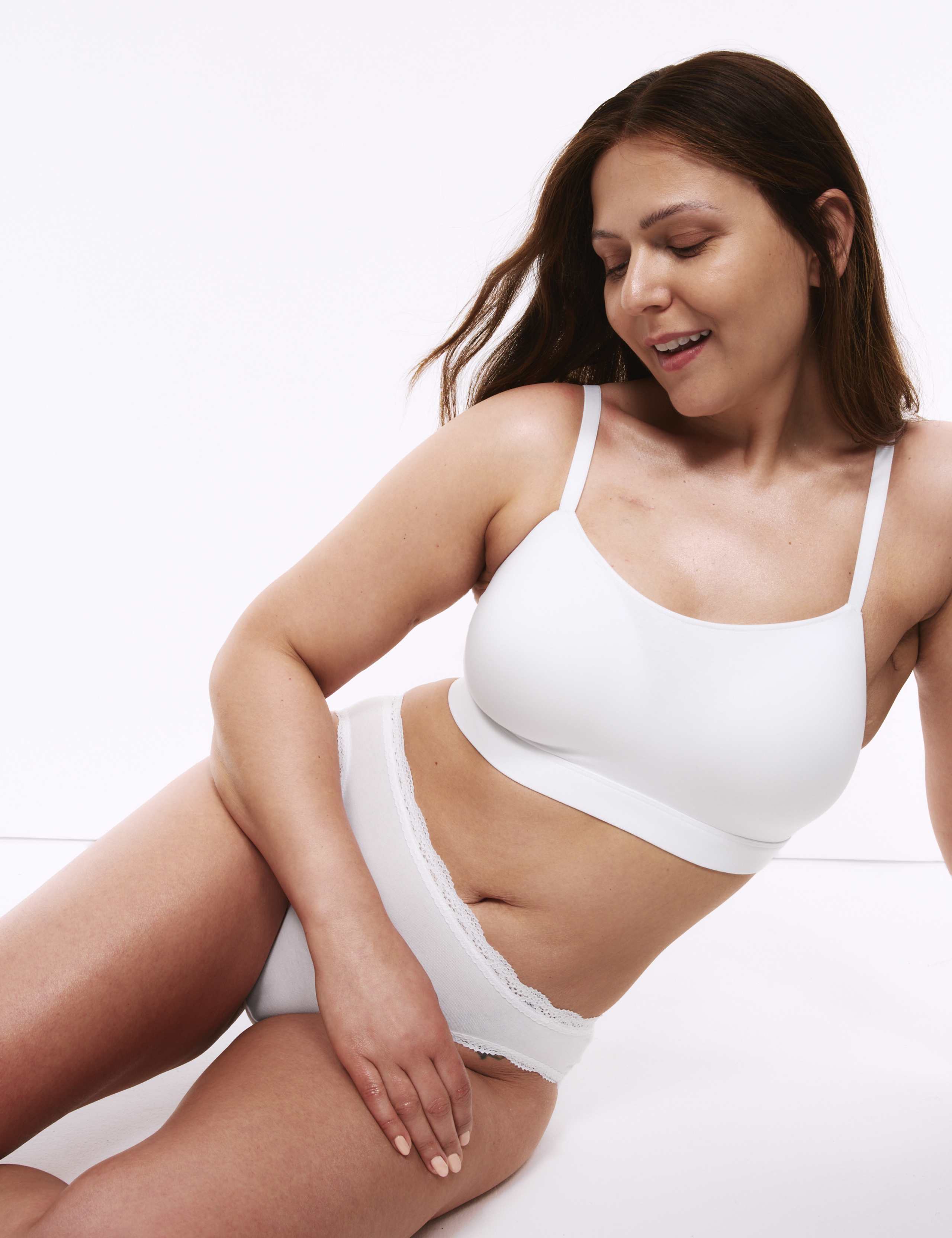 Cotton Rich Non Wired Post Surgery Bra A-E 3 of 8