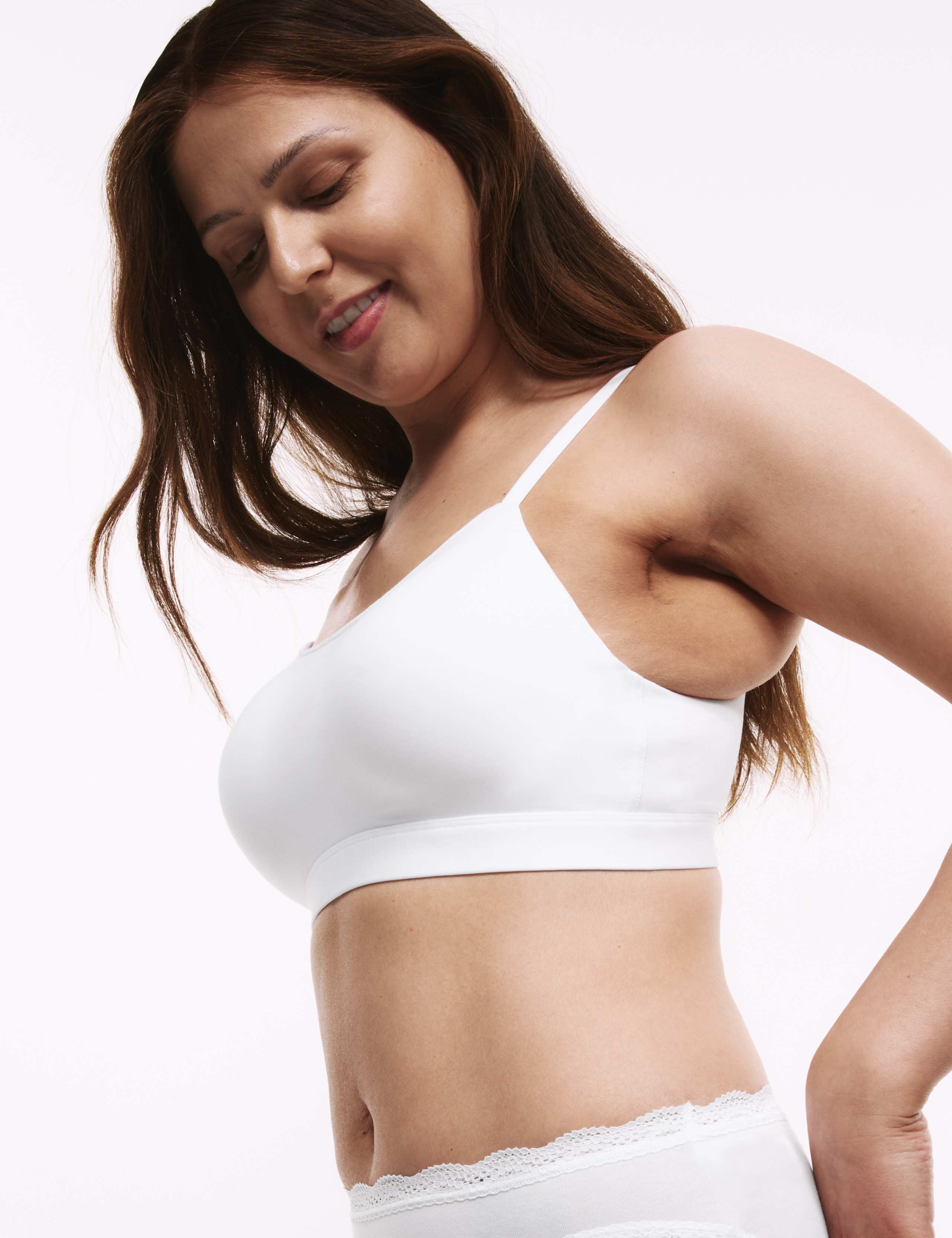 Cotton Rich Non Wired Post Surgery Bra A-E 4 of 8