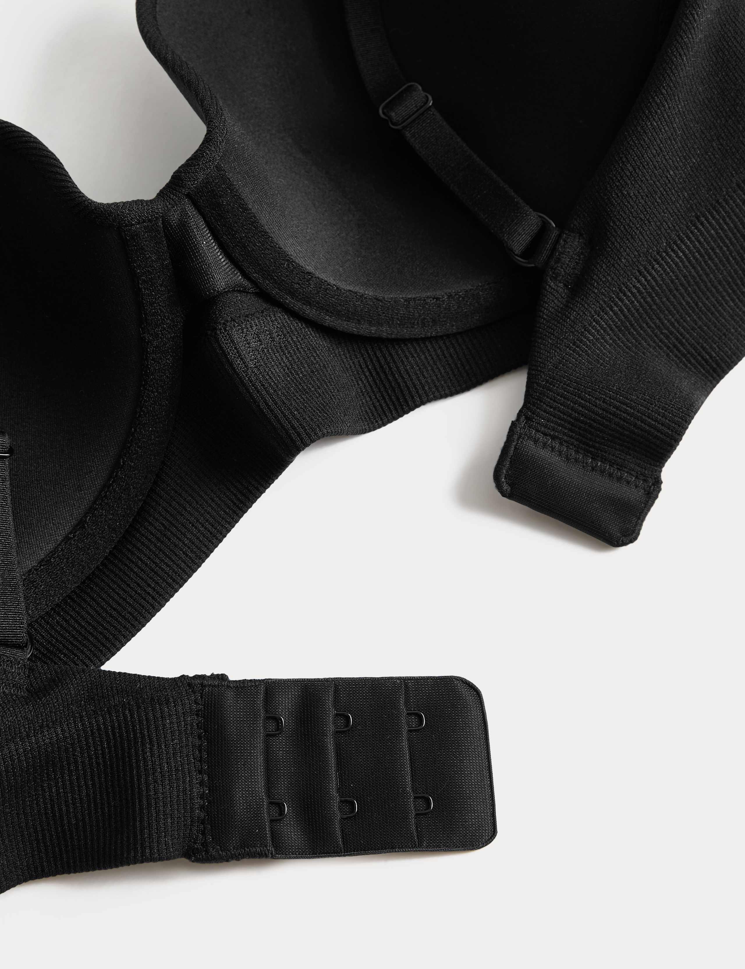 2 Pack Seamfree Wired Demi Cup Bras (A-E) 3 of 3