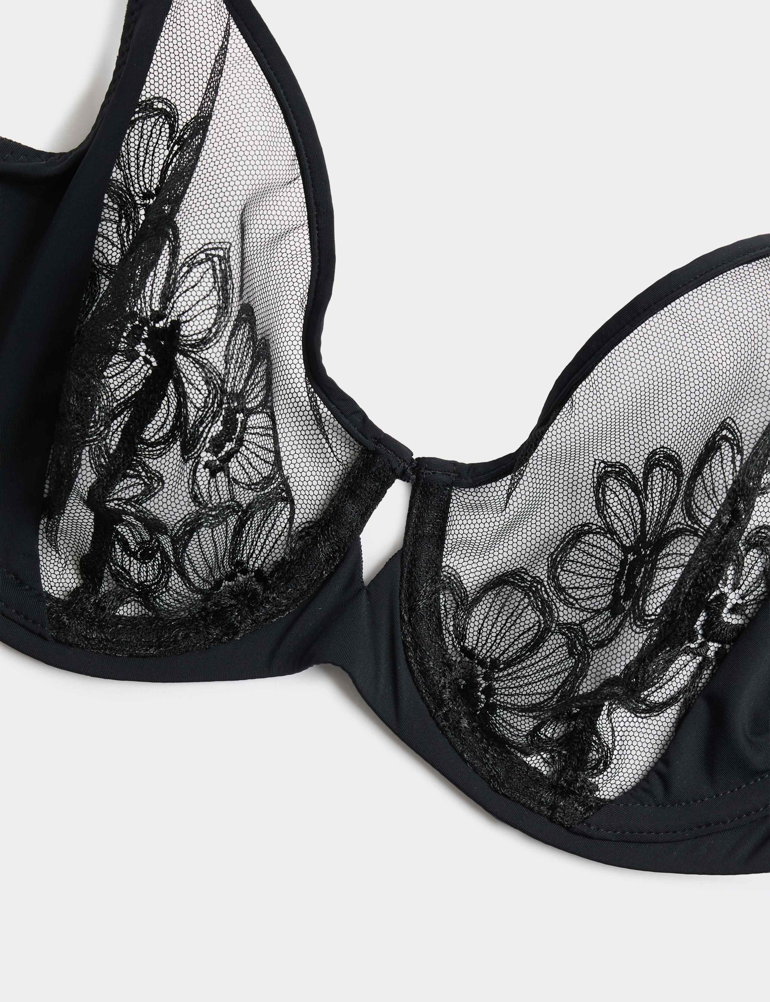 Embrace Embroidered Wired Full Cup Bra A-E 2 of 3