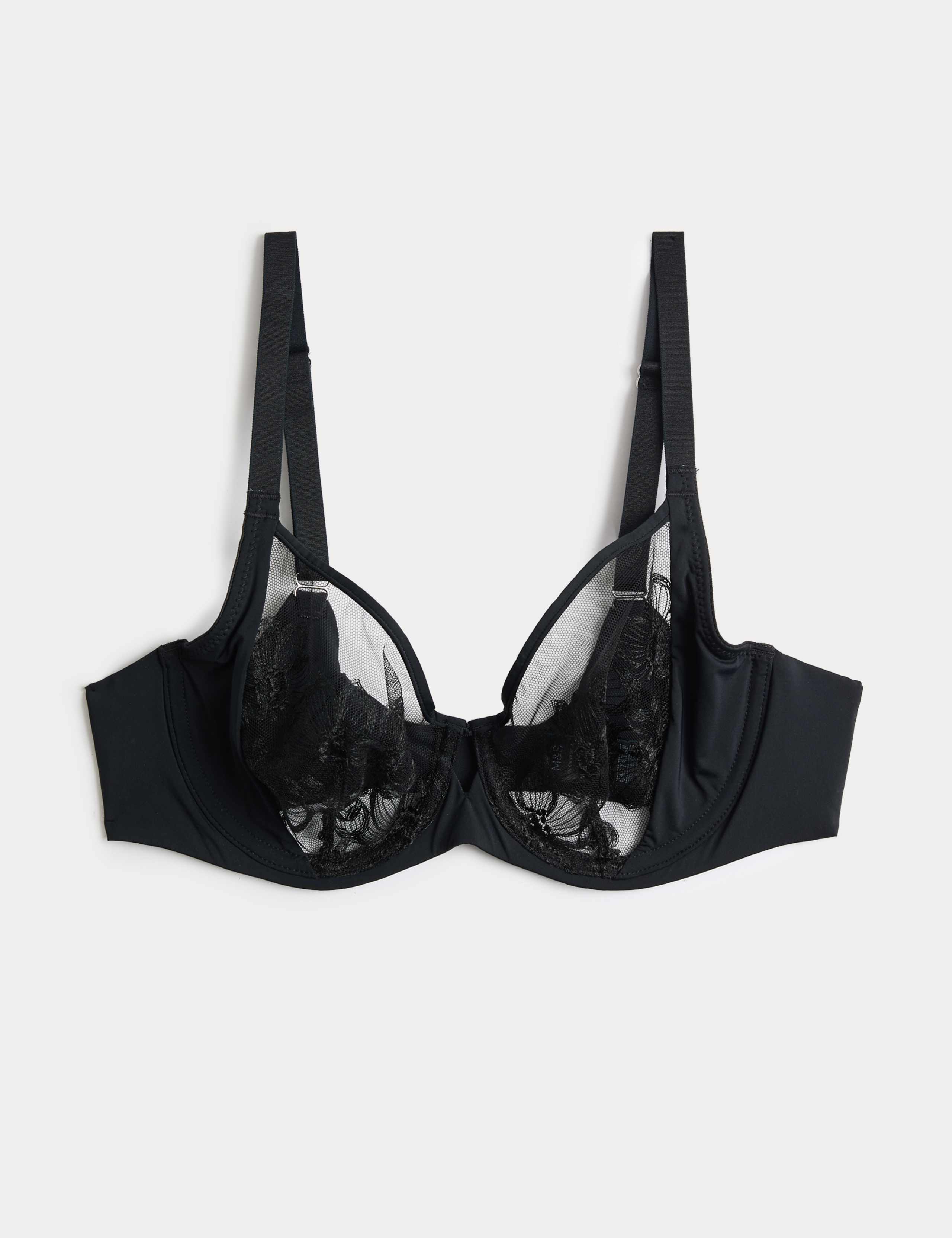 Embrace Embroidered Wired Full Cup Bra A-E 1 of 3