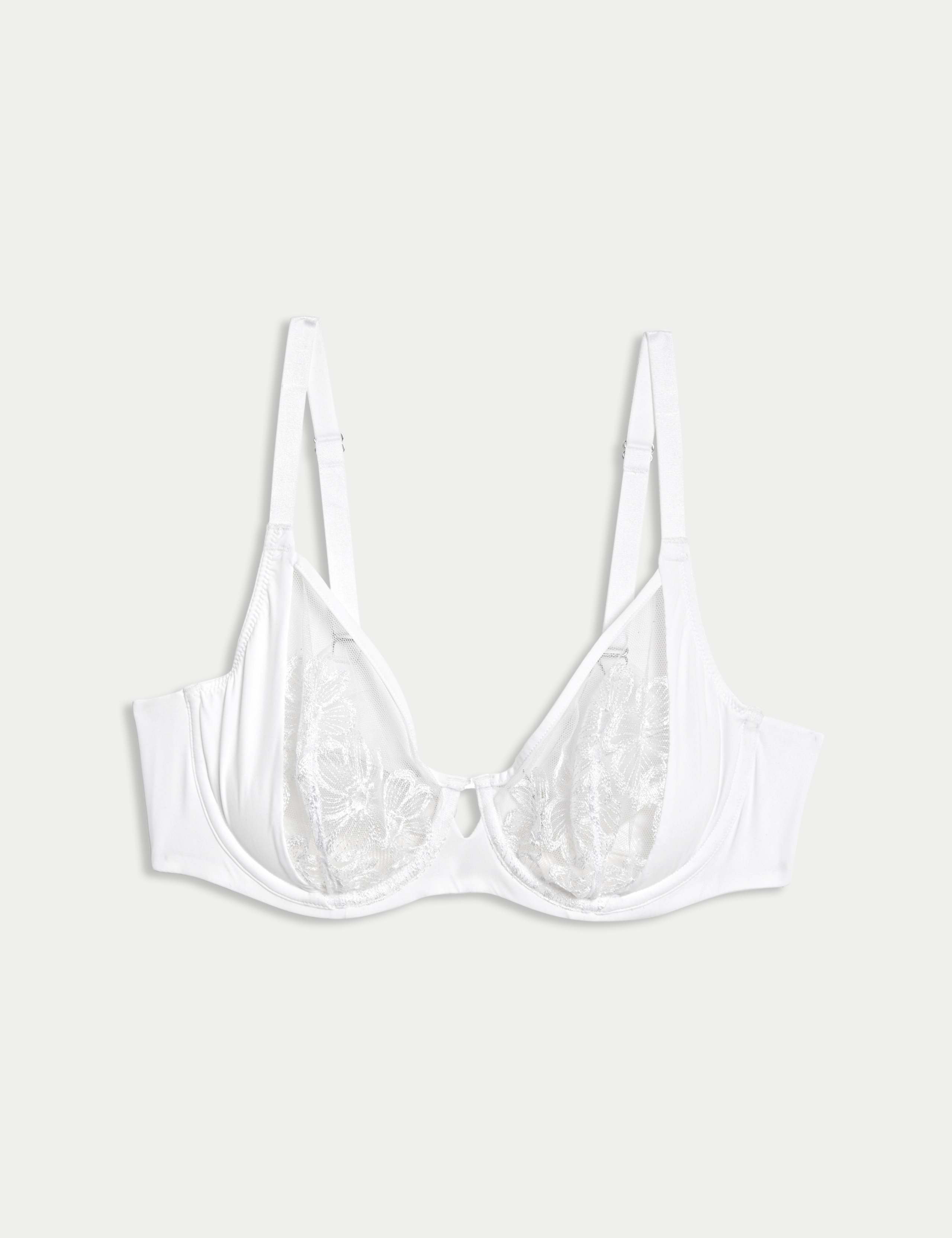 Embrace Embroidered Wired Full Cup Bra A-E 2 of 8