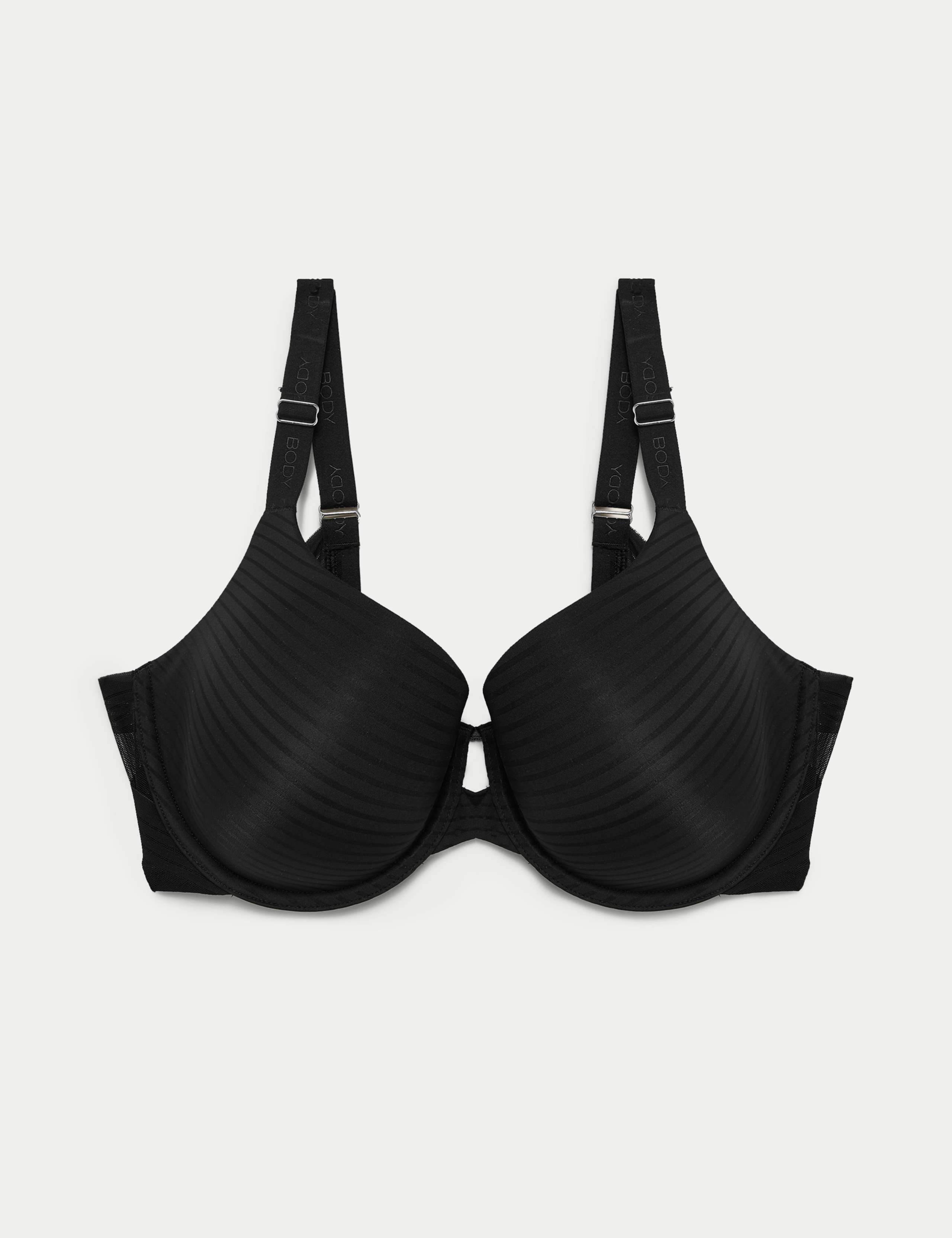 Shape Define™ Striped Wired T-Shirt Bra A-E 2 of 5