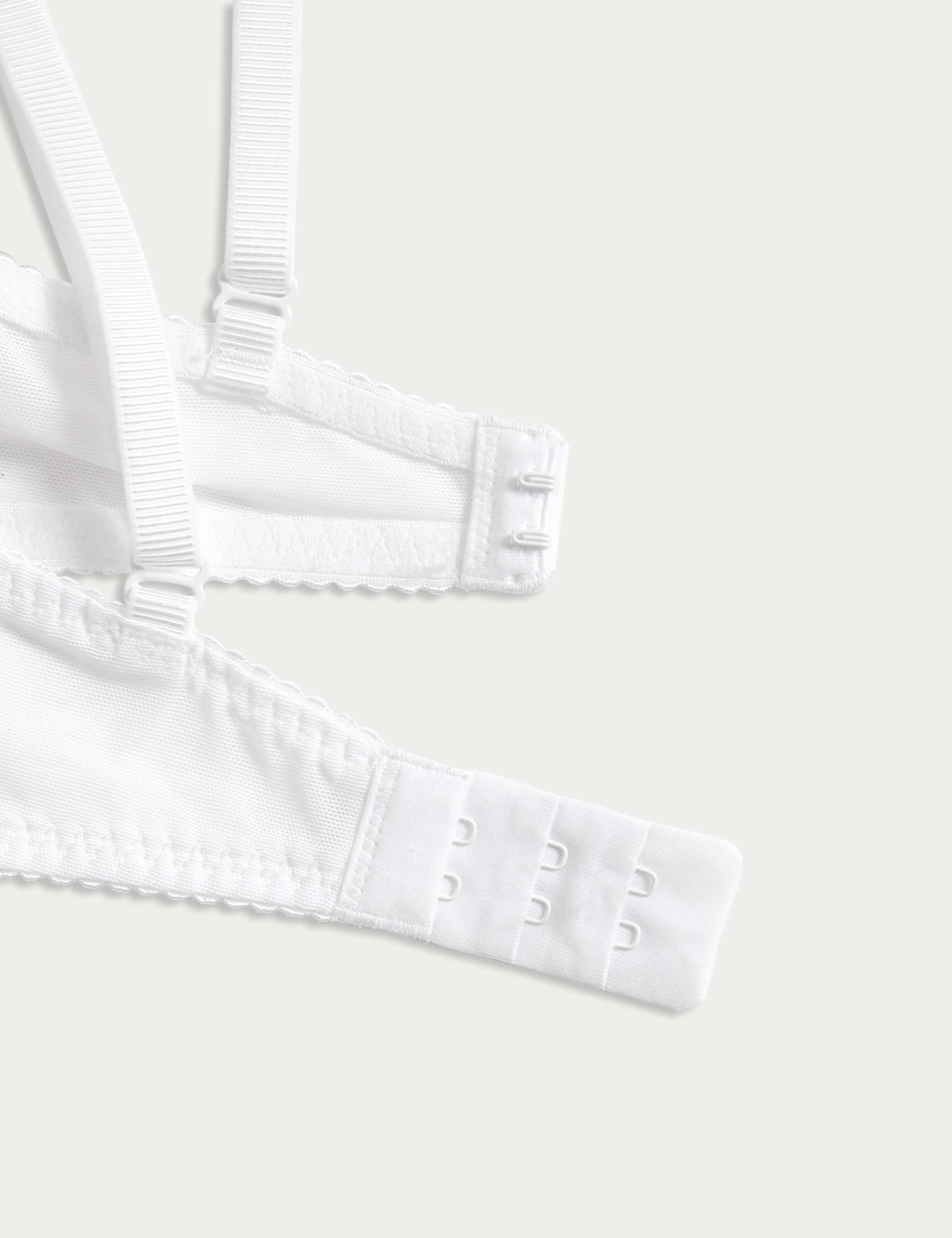 Lace Trim Wired Demi Cup Bra A-E 7 of 7