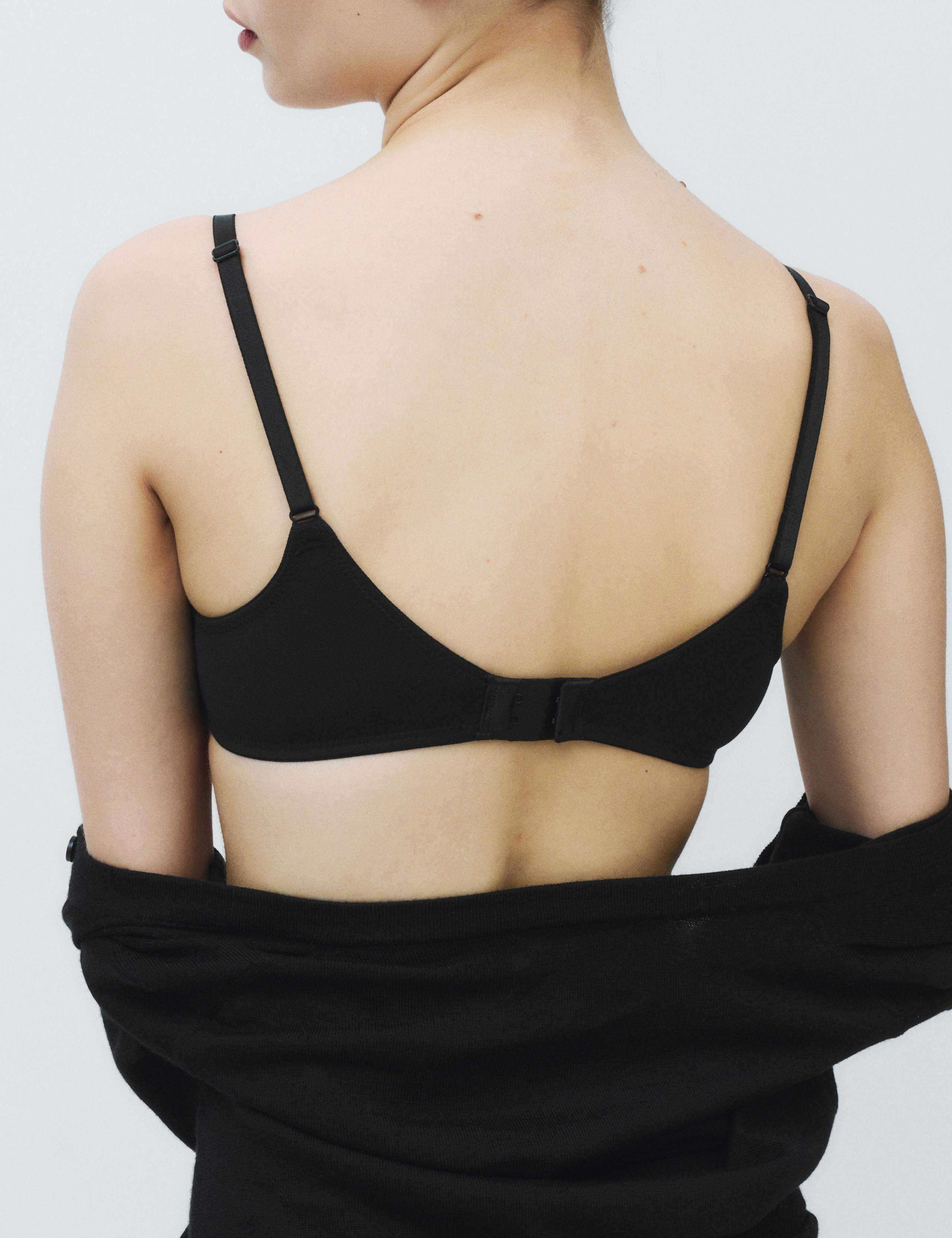 3 Pack Cotton Rich Wired Full Cup Bras A-E 4 of 6