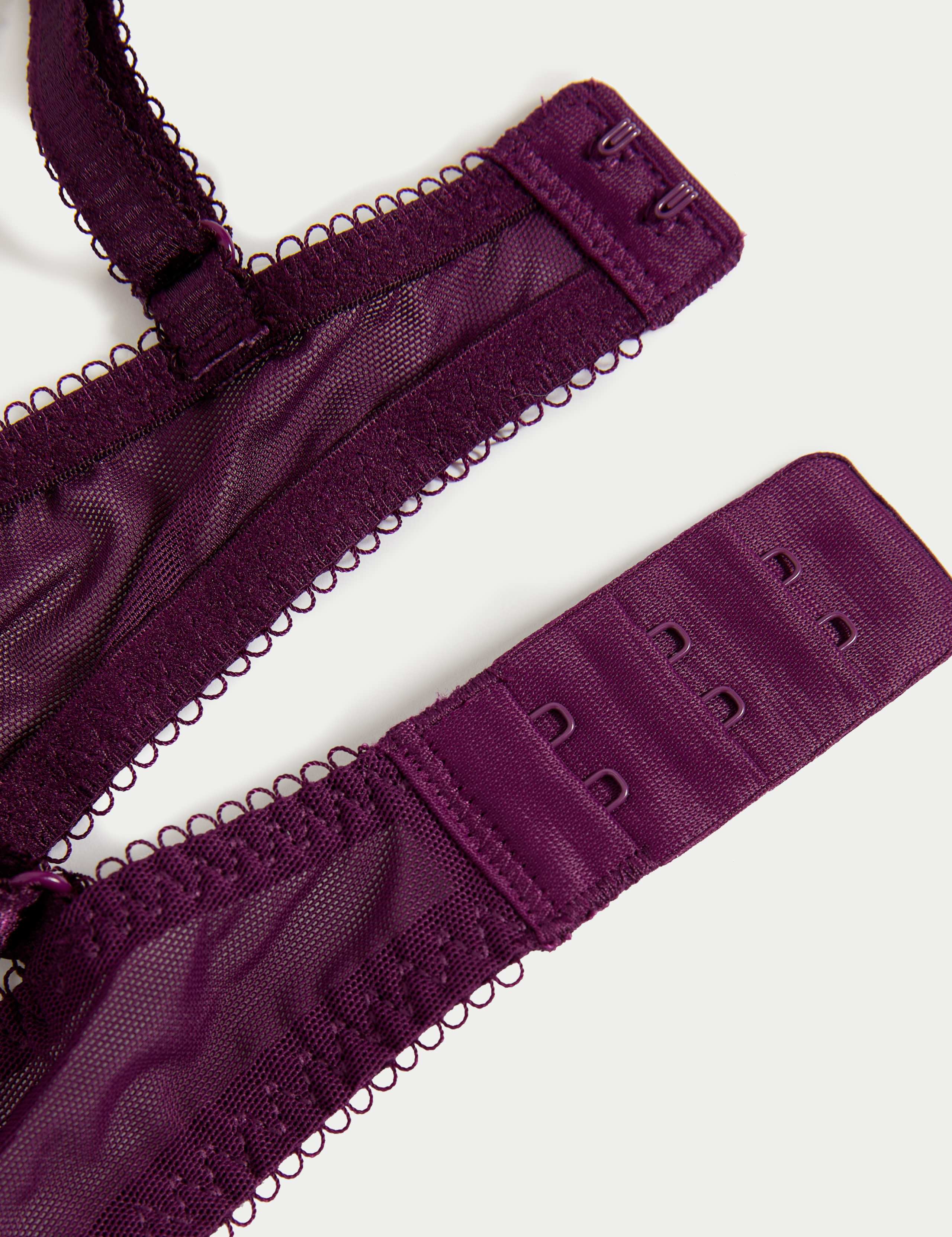 Jasmine Lace Wired Balcony Bra A-E 6 of 6