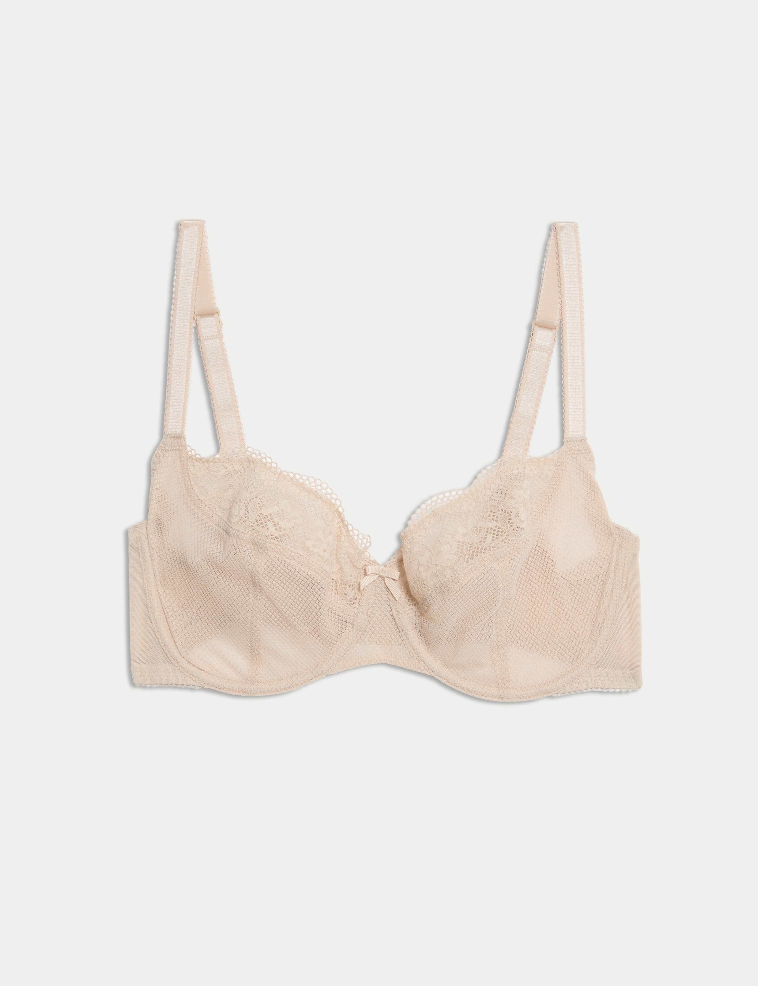 Jasmine Lace Wired Balcony Bra A-E 2 of 7
