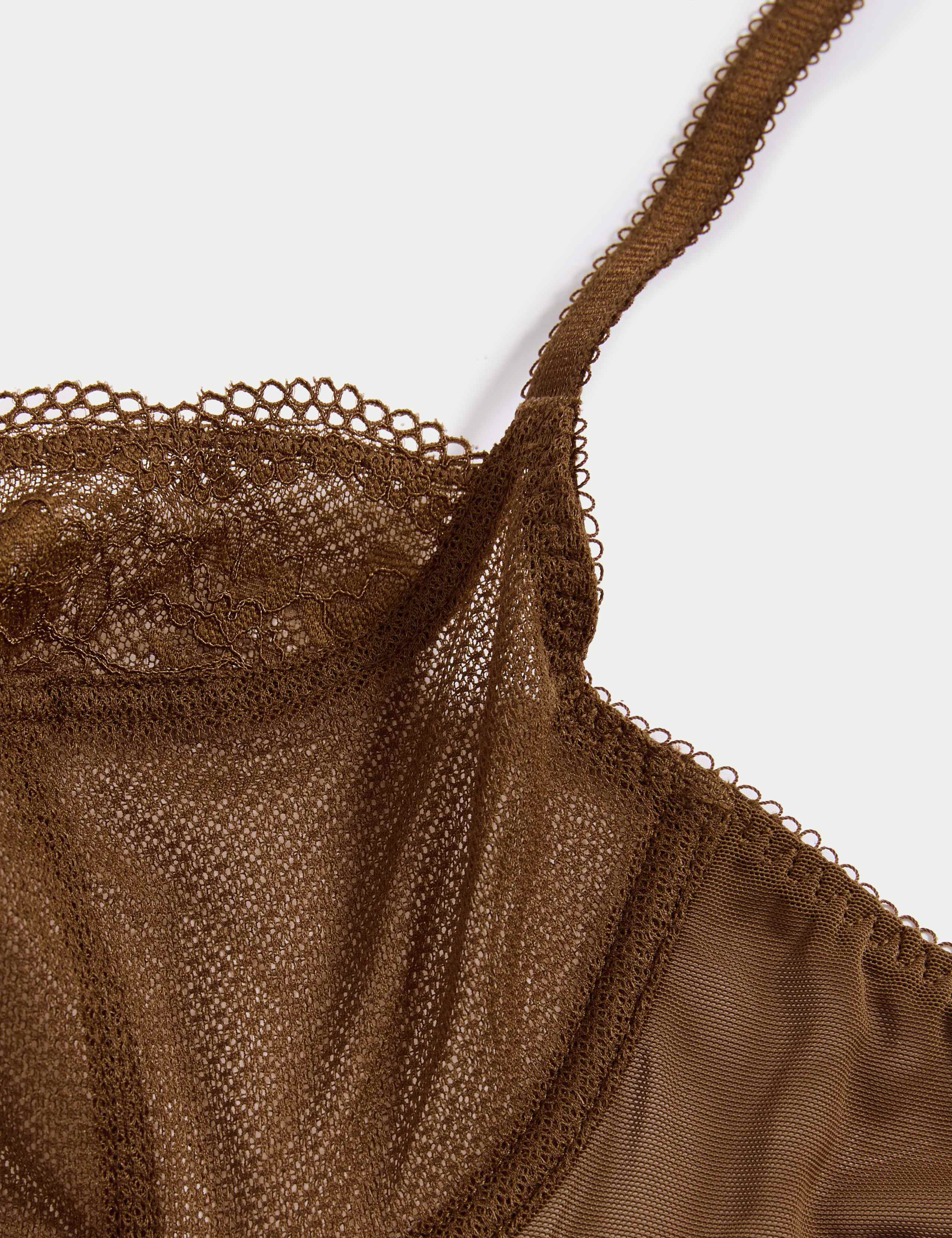 Jasmine Lace Wired Balcony Bra A-E 5 of 6