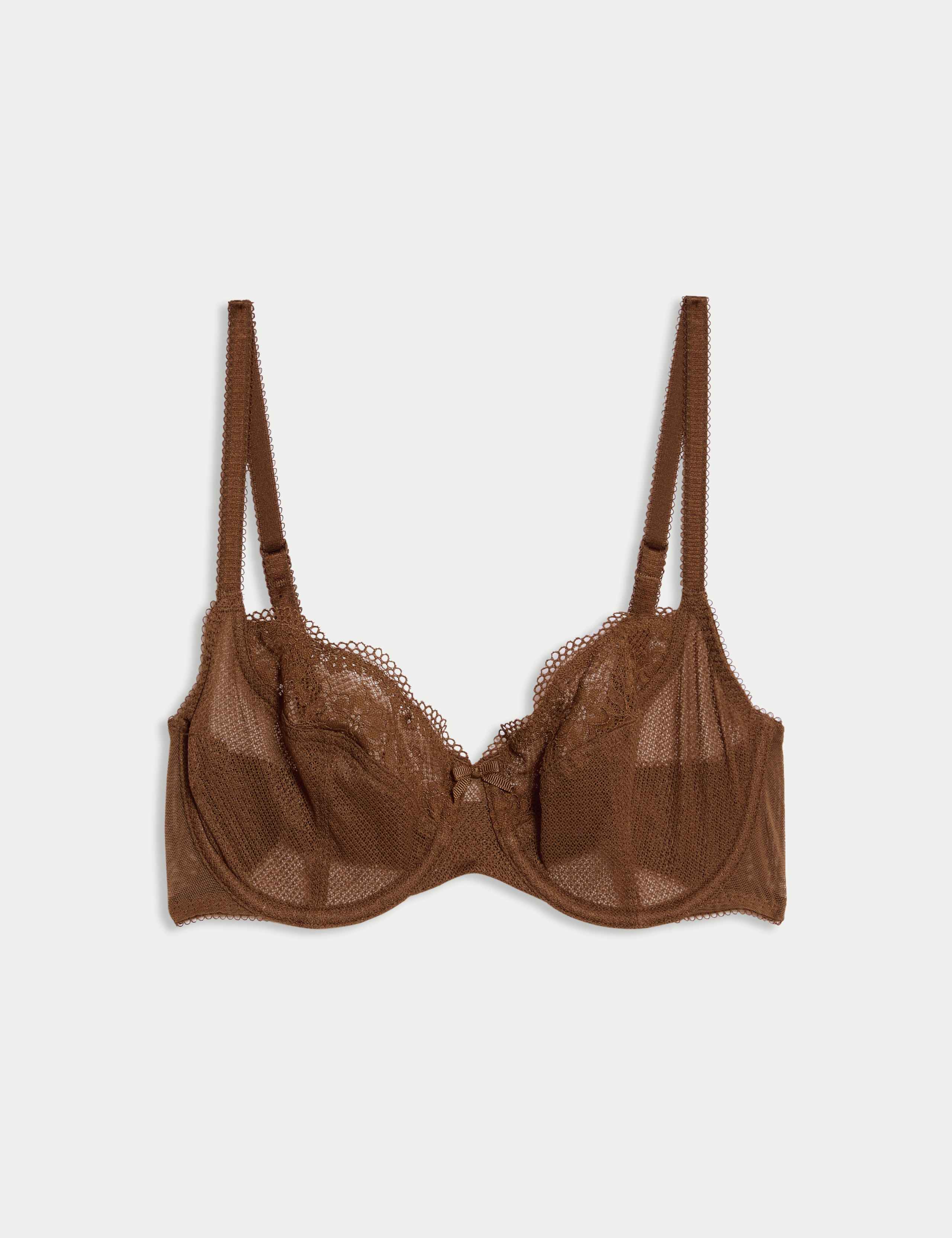 Jasmine Lace Wired Balcony Bra A-E 2 of 6