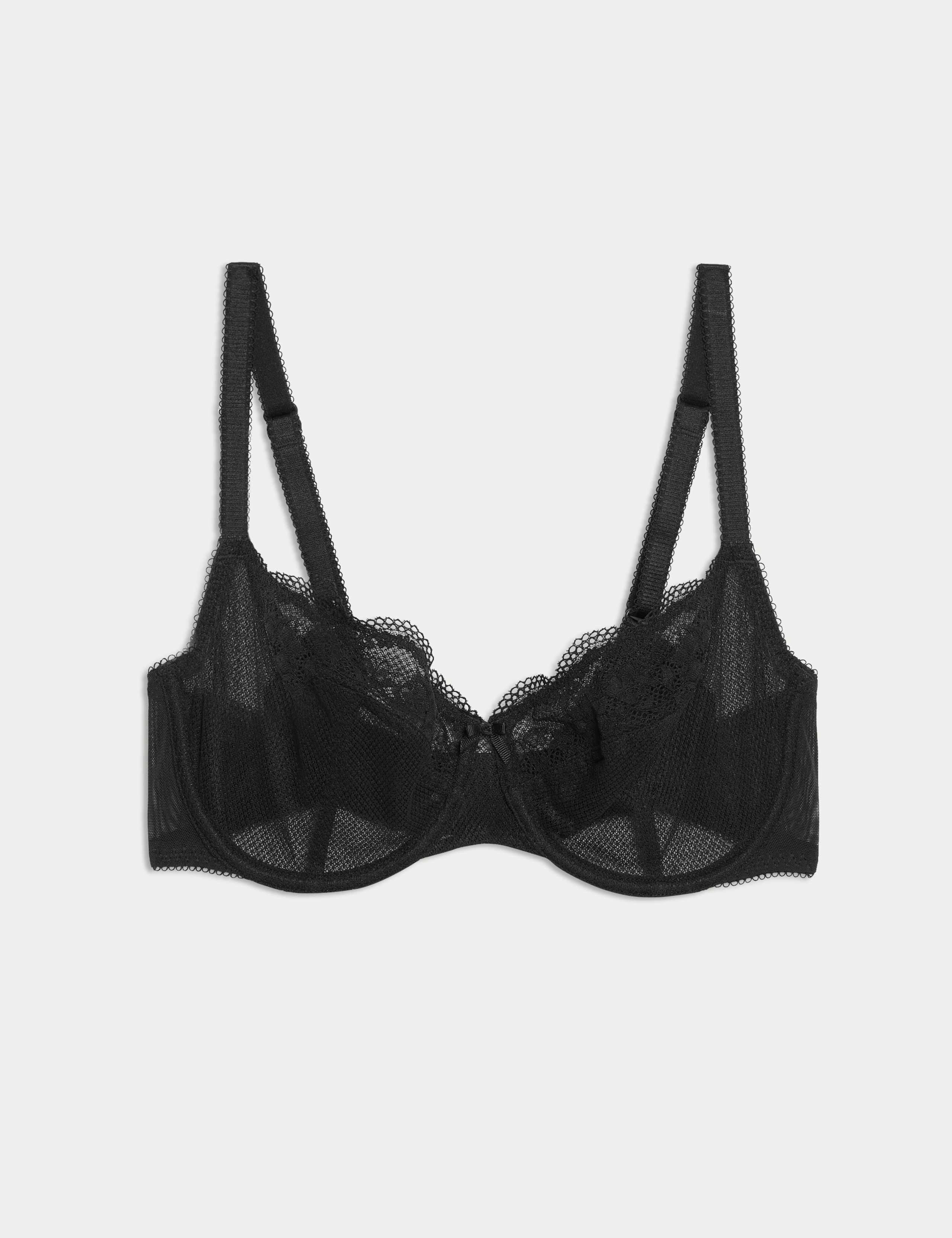 Jasmine Lace Wired Balcony Bra A-E 2 of 6