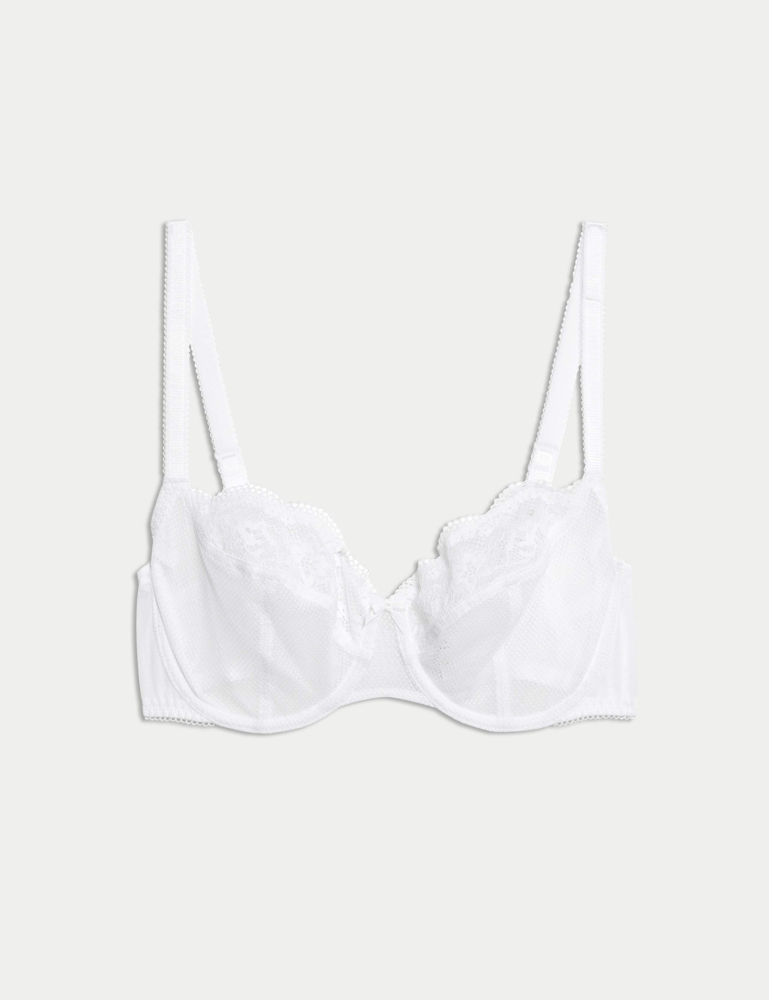 Jasmine Lace Wired Balcony Bra A-E 2 of 7