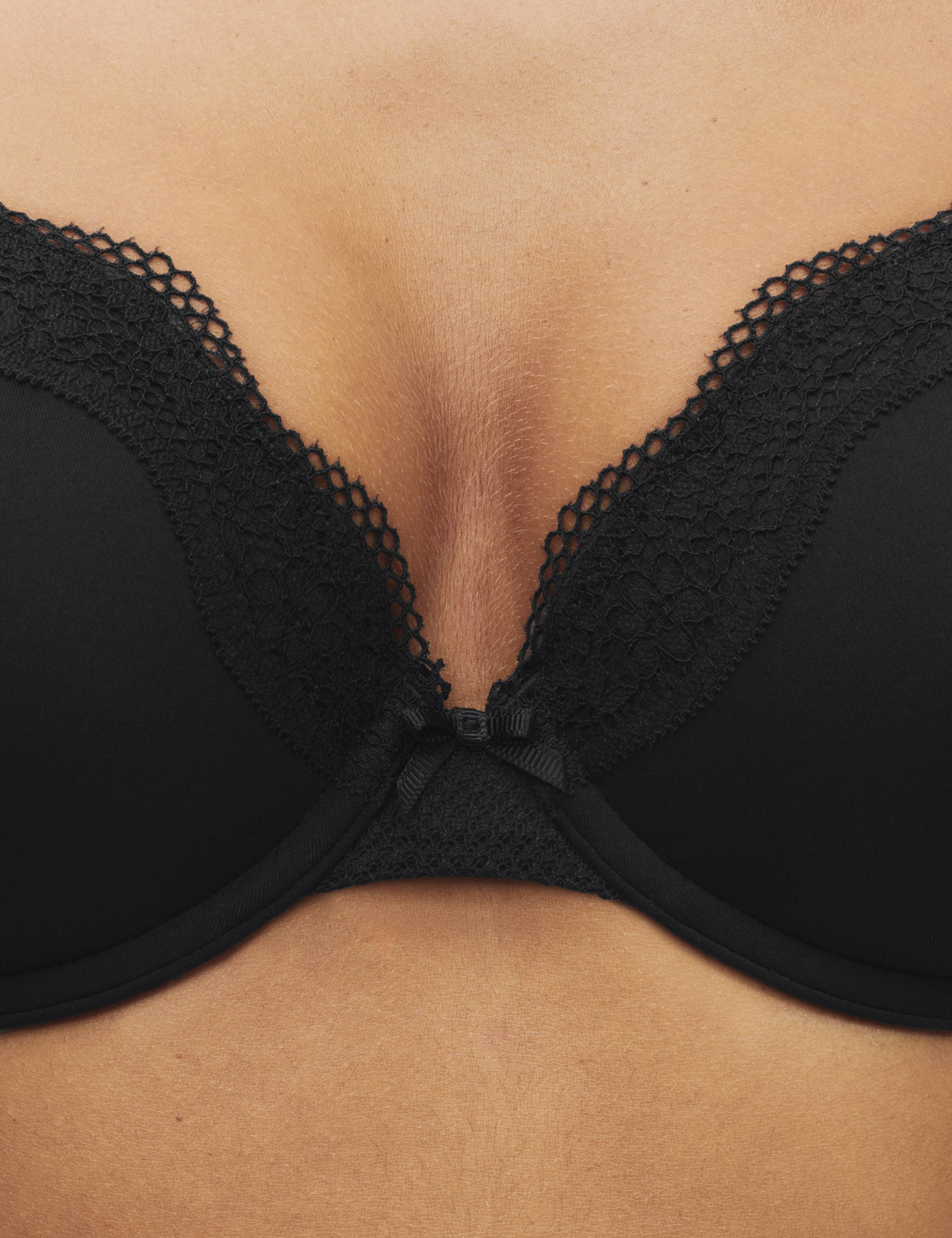 Jasmine Lace Wired Demi Cup Bra (A-E) 2 of 6