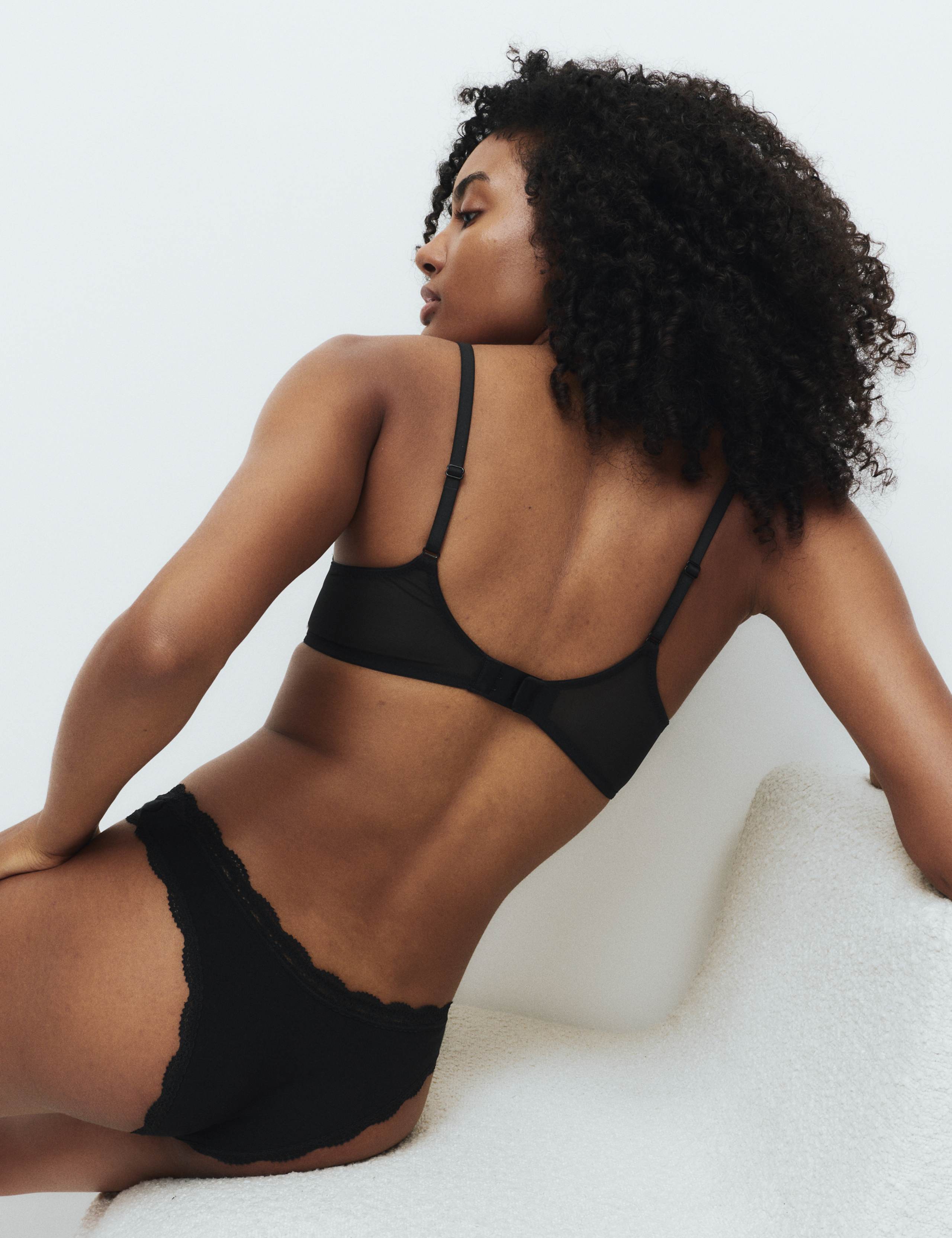 3 Pack Wired Plunge Bras A-E 4 of 8
