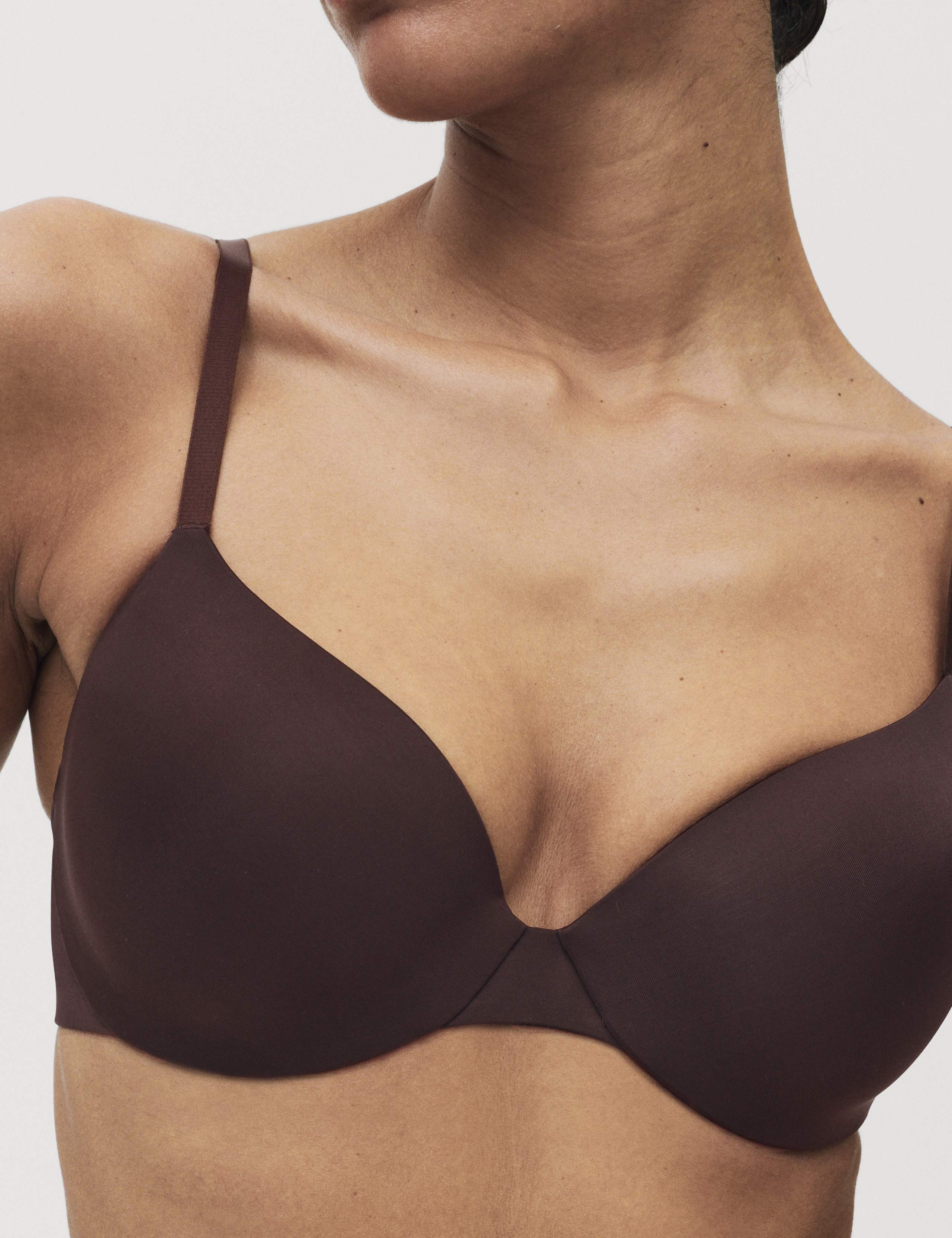 Body Invisibles™ Padded Wired Demi Cup Bra (A–E) 3 of 7