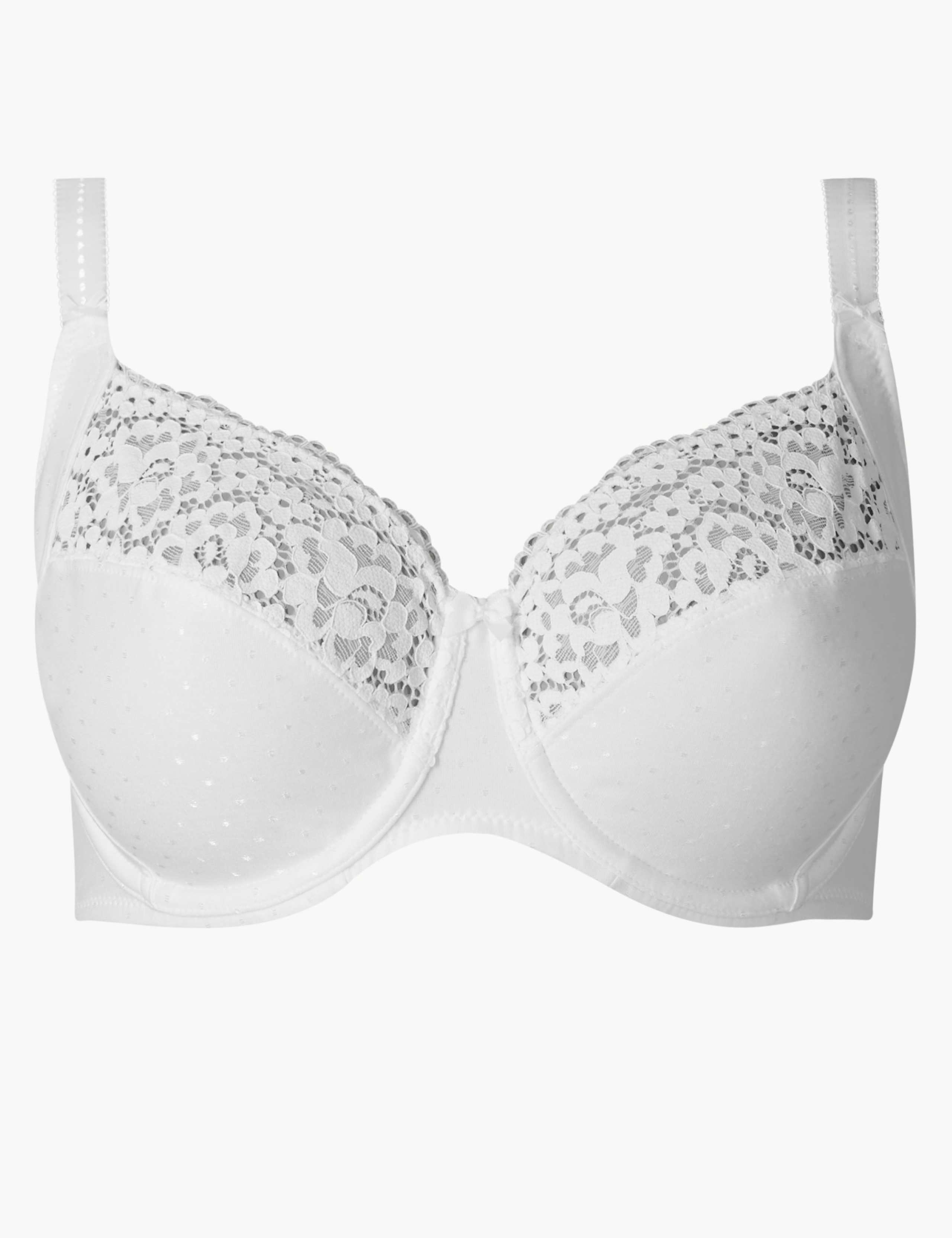 Vintage Cotton Rich Non-Padded Full Cup Bra B-E 2 of 5