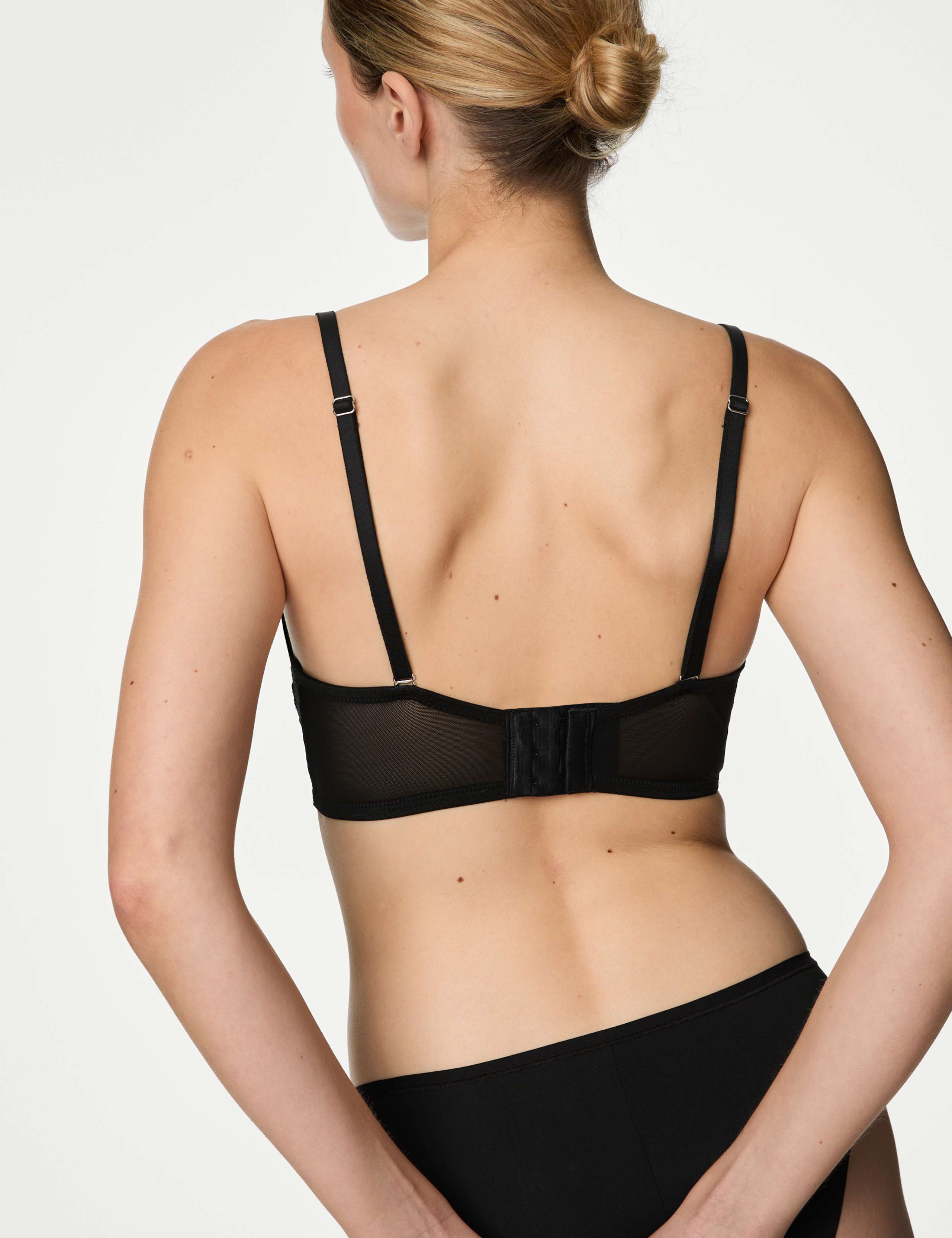 Lace Wired Strapless Bra A-E 4 of 7