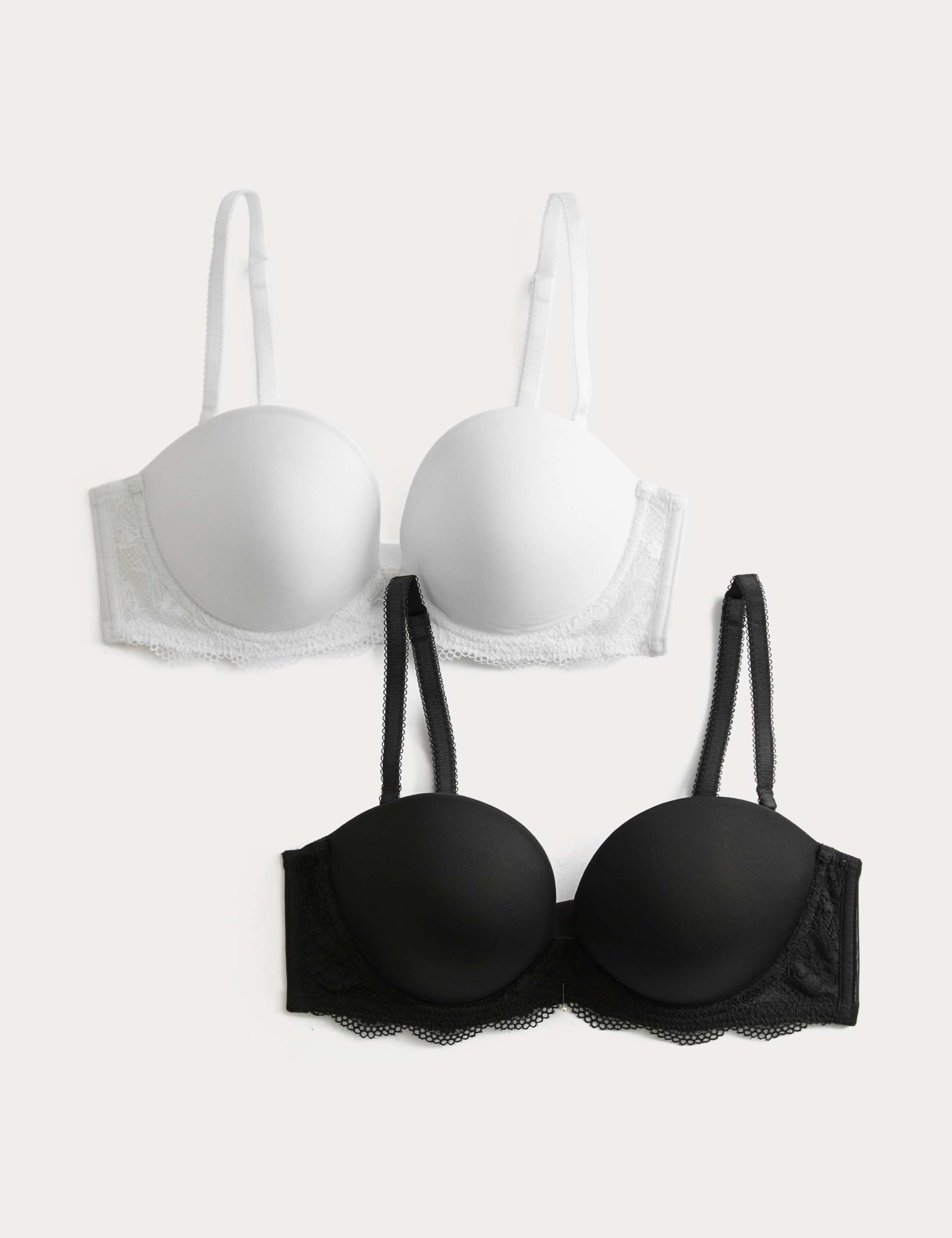 2PK Wired Multiway Push Up Bras 1 of 3