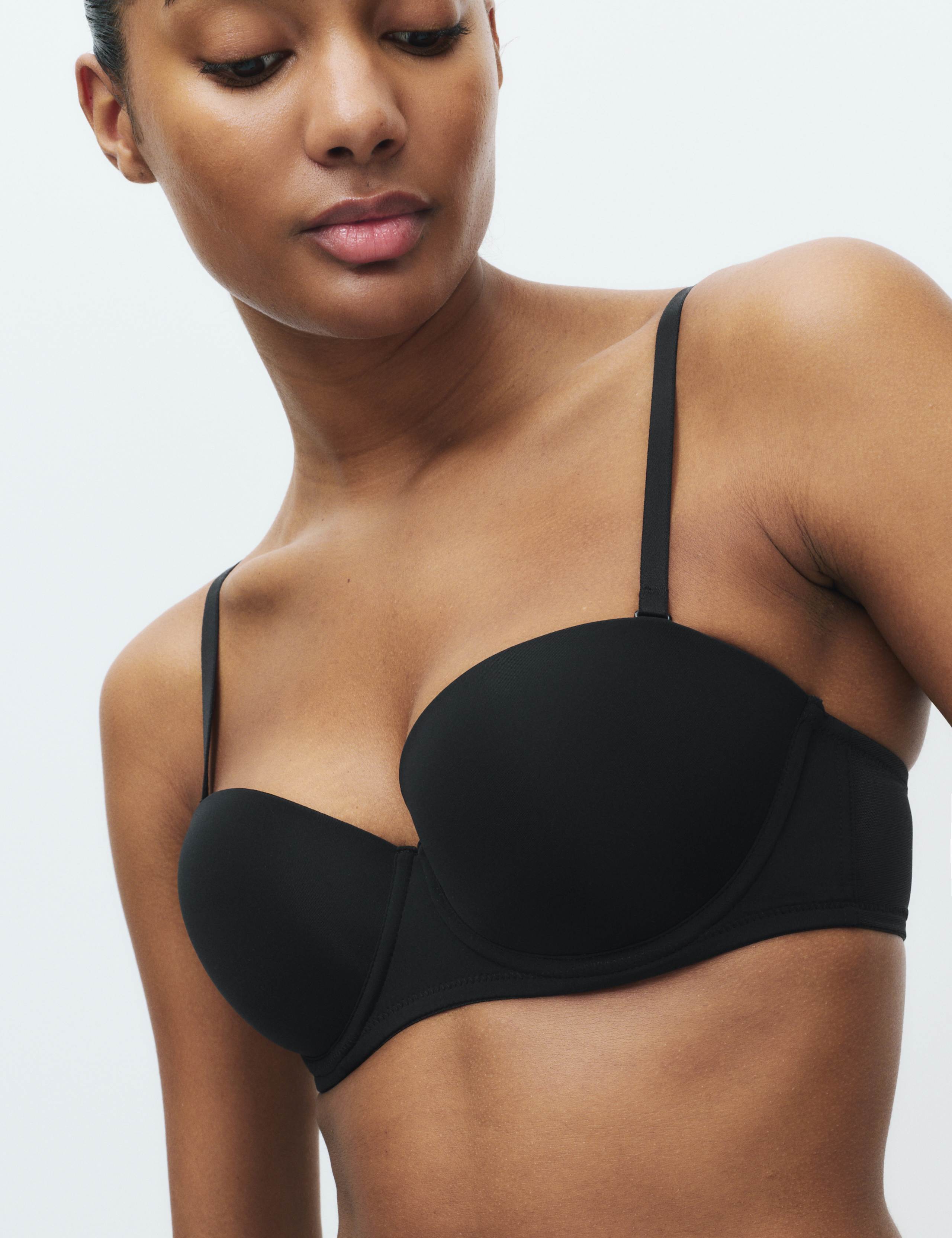 2 Pack Wired Strapless Bras (A-E) 2 of 8