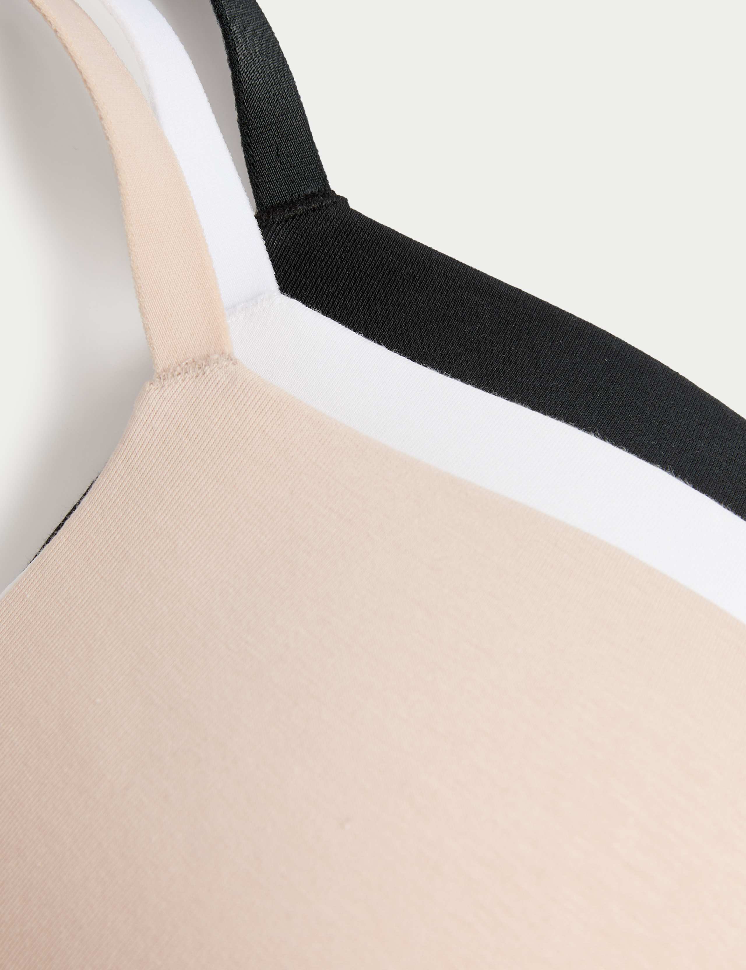 3pk Cotton Rich Non Wired T-Shirt Bras (F-G) 5 of 6