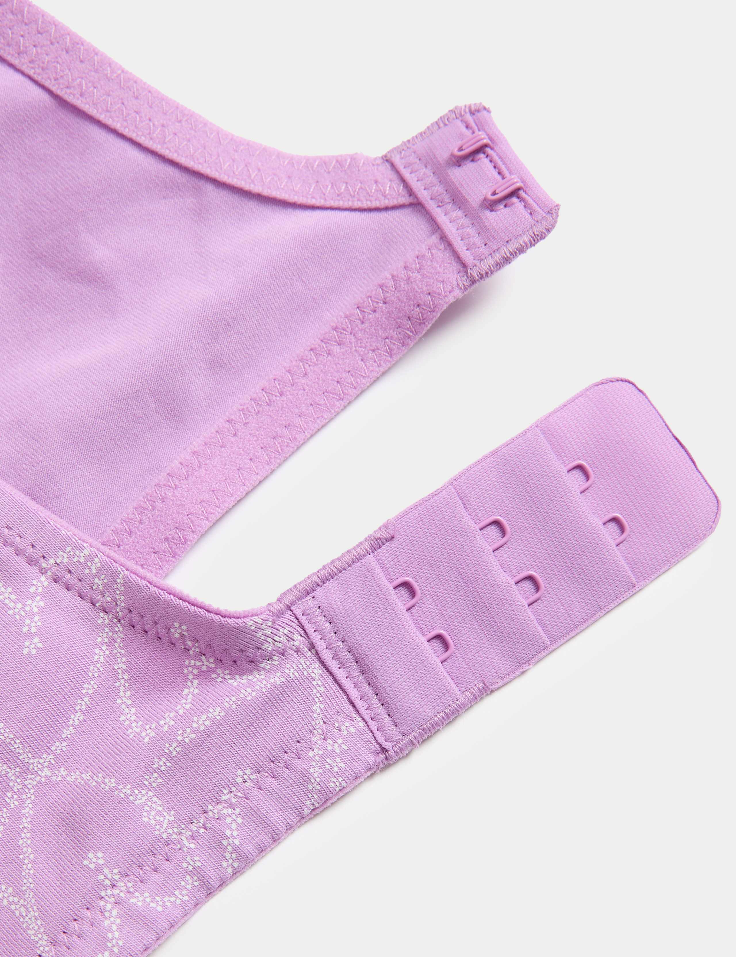 3pk Cotton Rich Non Wired T-Shirt Bras (A-E) 3 of 3