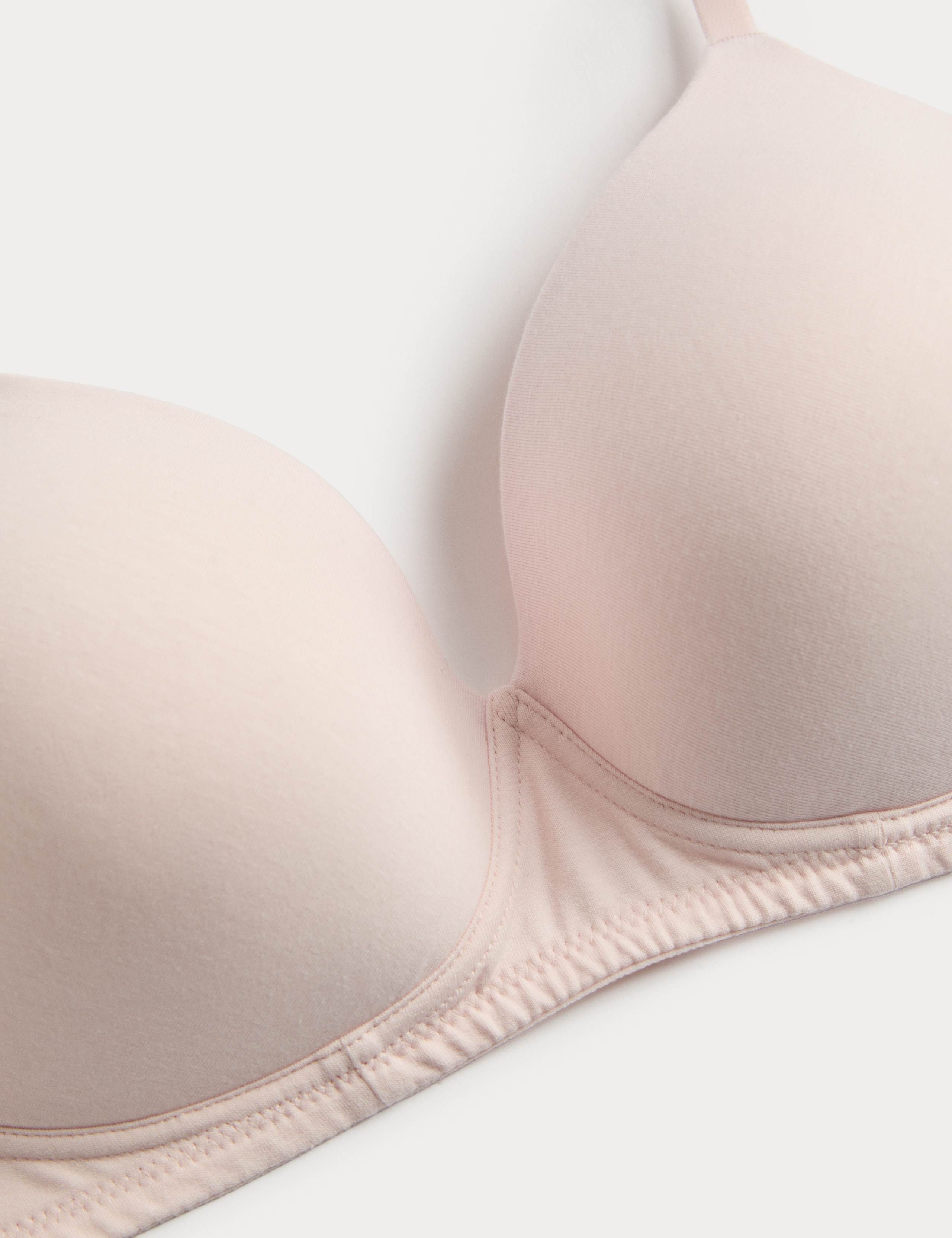 3pk Non Wired T-Shirt Bras A-E 7 of 8