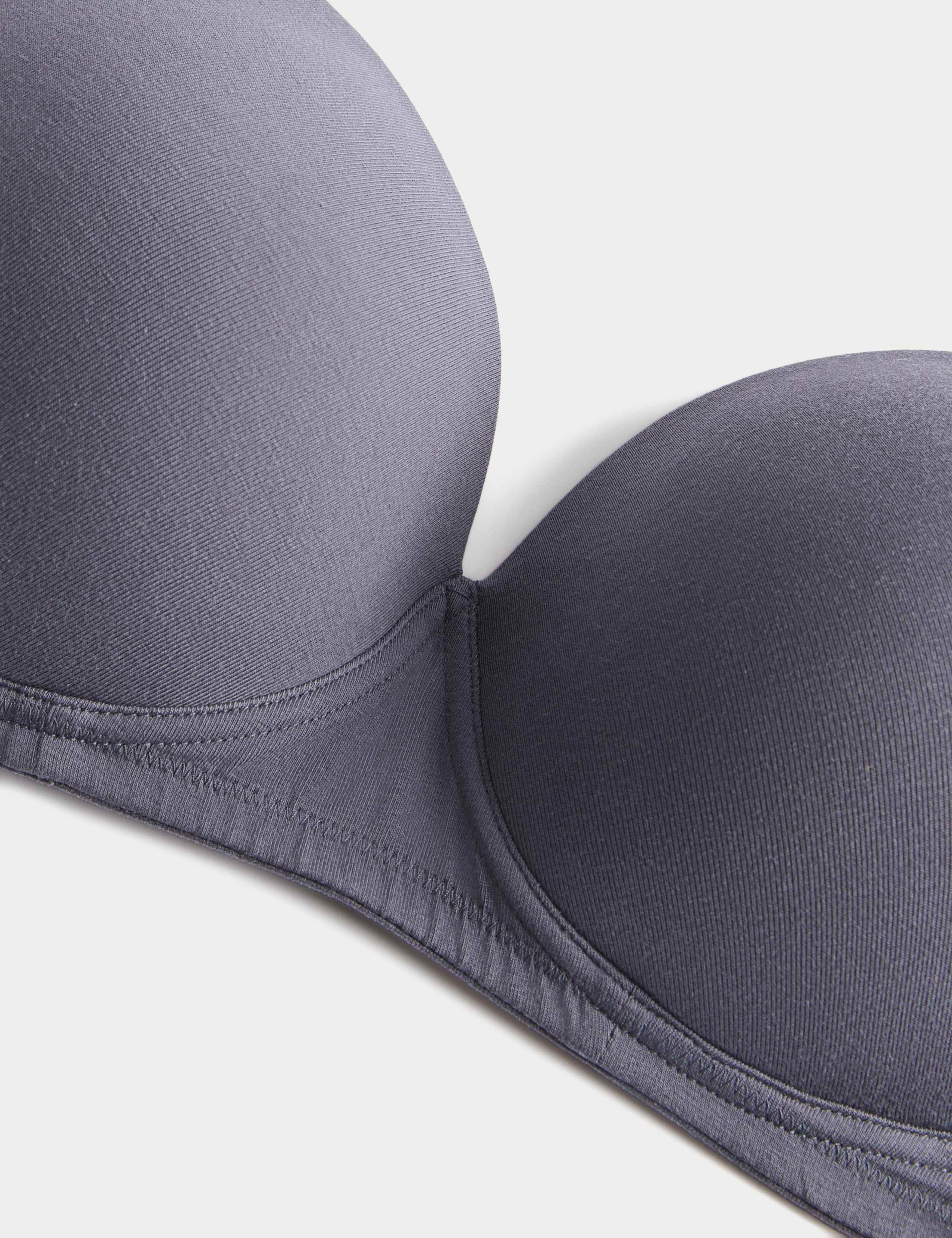 3pk Non Wired T-Shirt Bras A-E 2 of 3